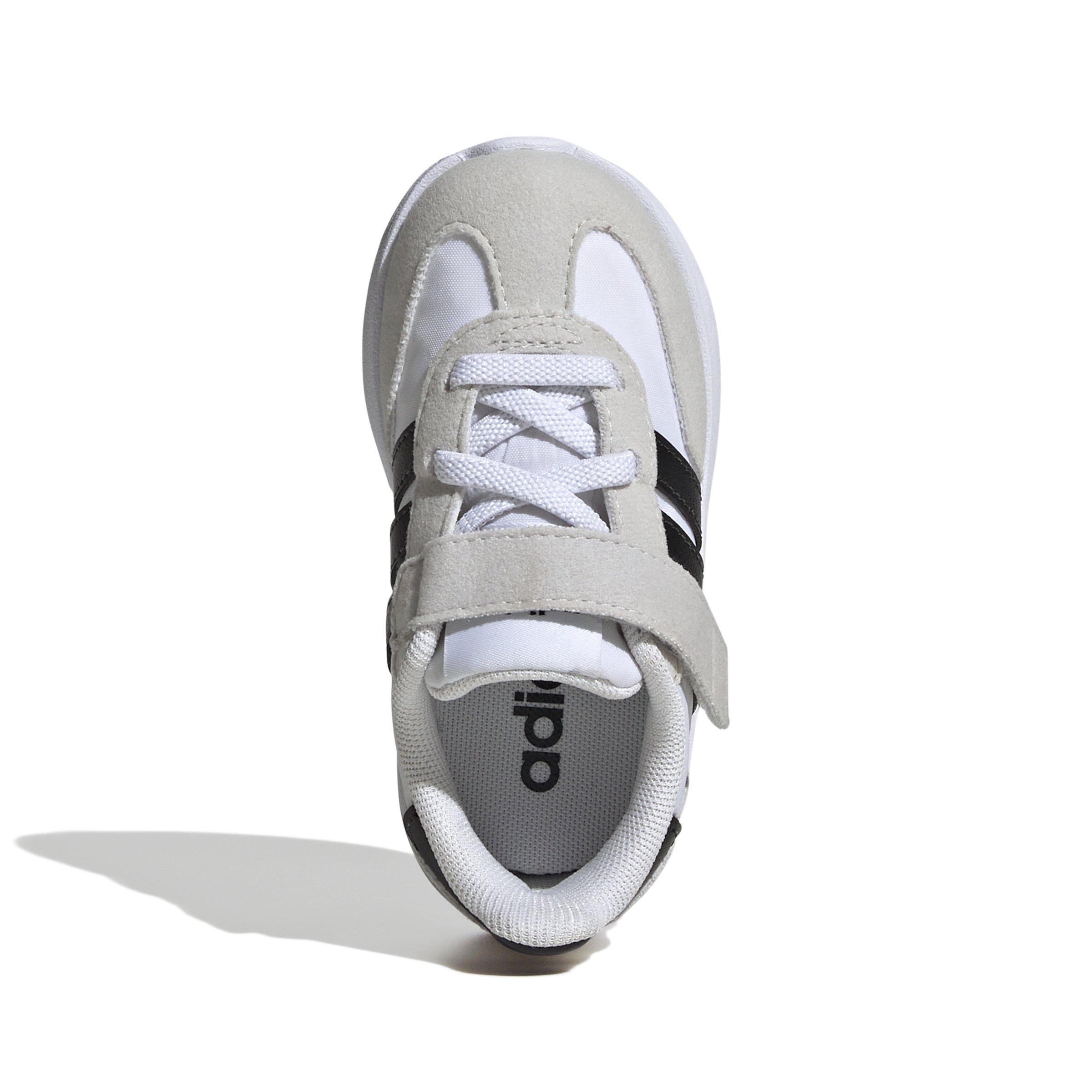 adidas Run 70s 2.0 "Ftwr White/Core Black/Grey One" Infant Boys' Shoe - WHITE/BLACK/GREY Thumbnail View 5