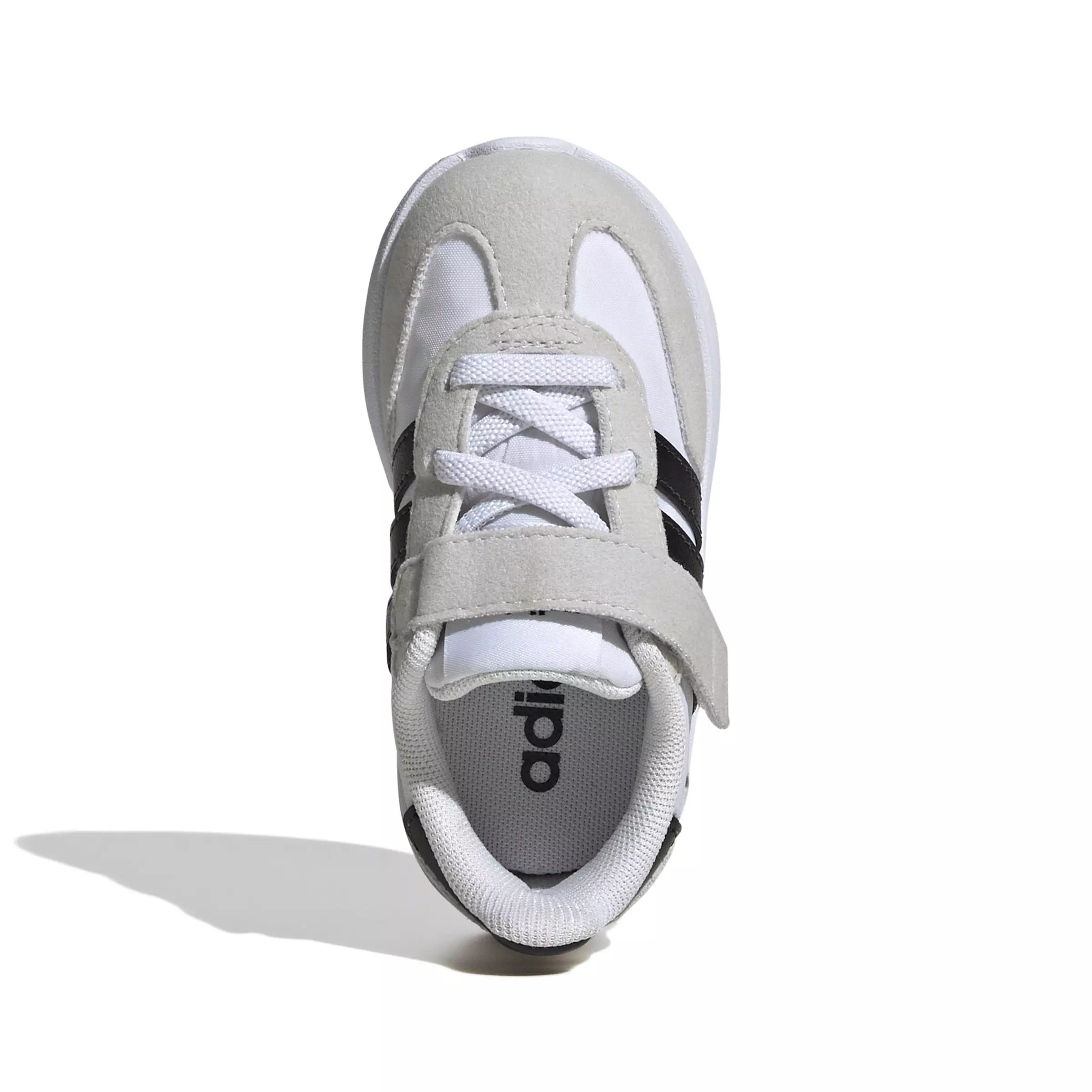 adidas Run 70s 2.0 "Ftwr White/Core Black/Grey One" Infant Boys' Shoe - WHITE/BLACK/GREY