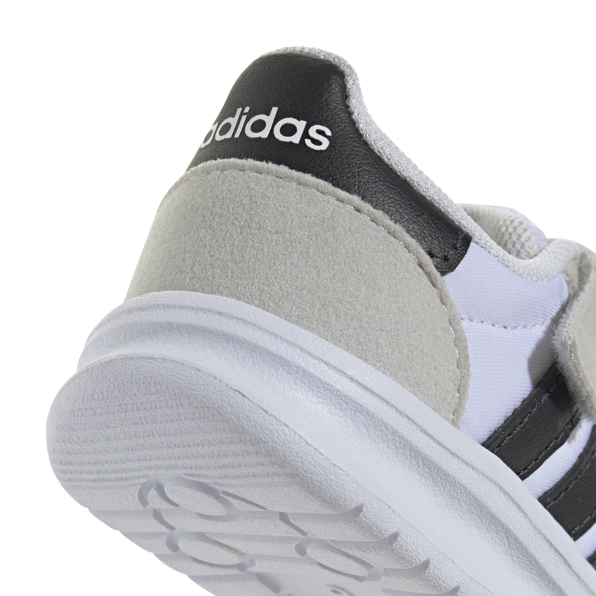adidas Run 70s 2.0 "Ftwr White/Core Black/Grey One" Infant Boys' Shoe - WHITE/BLACK/GREY Thumbnail View 7