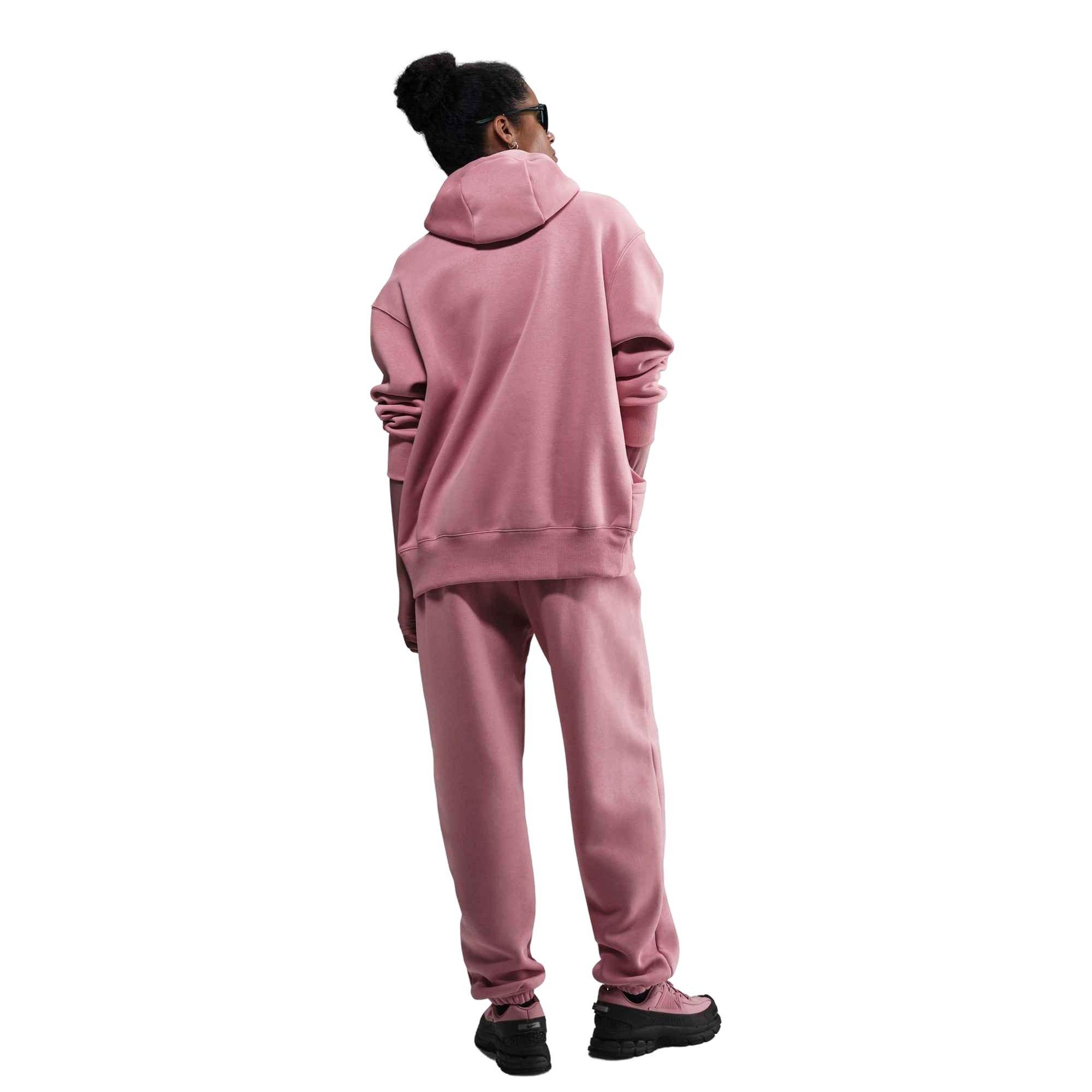 Nike Women's Sportswear Phoenix Fleece High-Waisted Oversized Sweatpants - Pink - PINK Thumbnail View 5