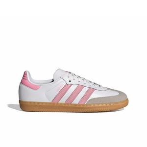 adidas Originals Samba OG "Ftwr White/Light Pink/Gum 3" Grade School Girls' Shoe