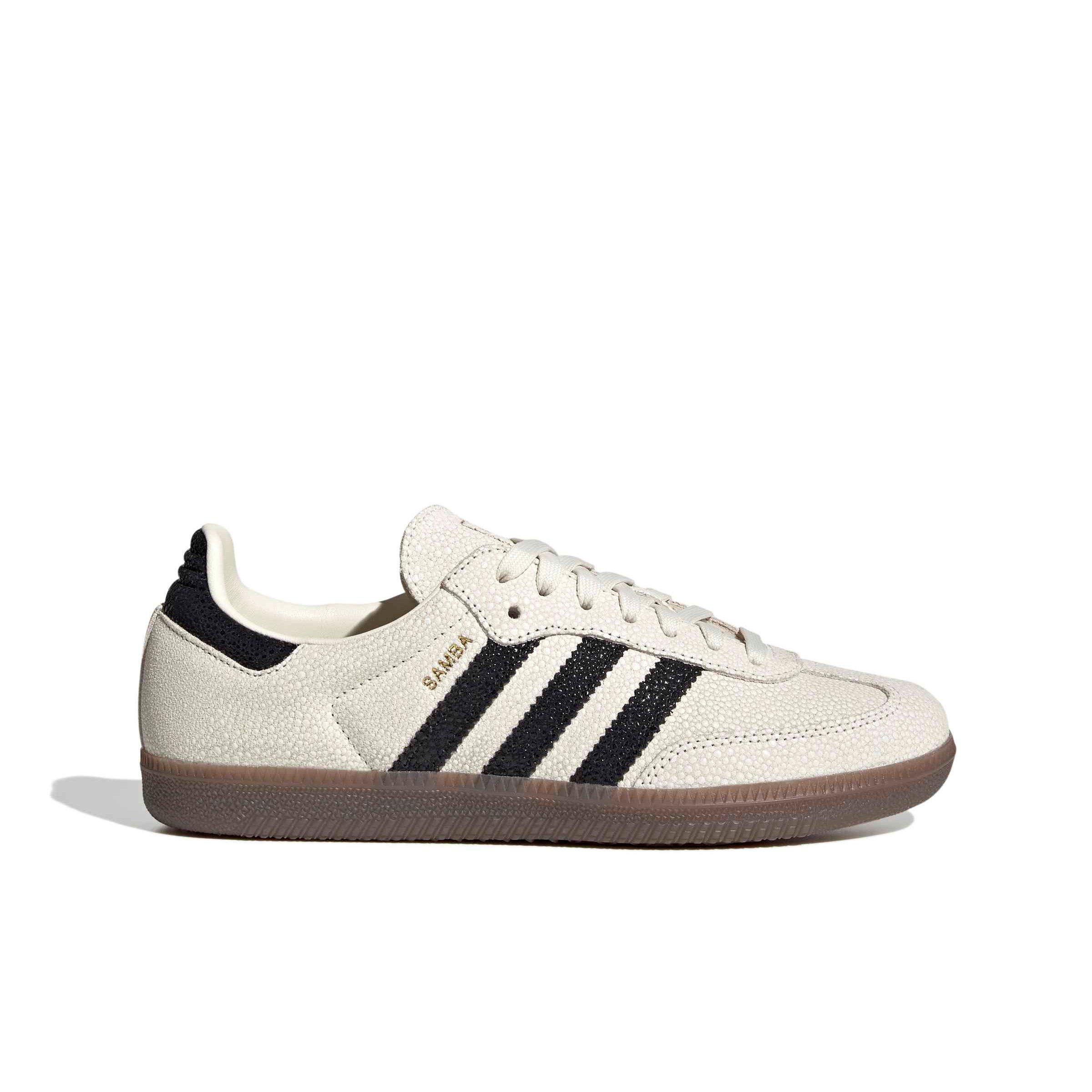 adidas Originals Samba OG "Cloud White/Core Black/Gum 5" Women's Shoe - WHITE/BLACK/GUM