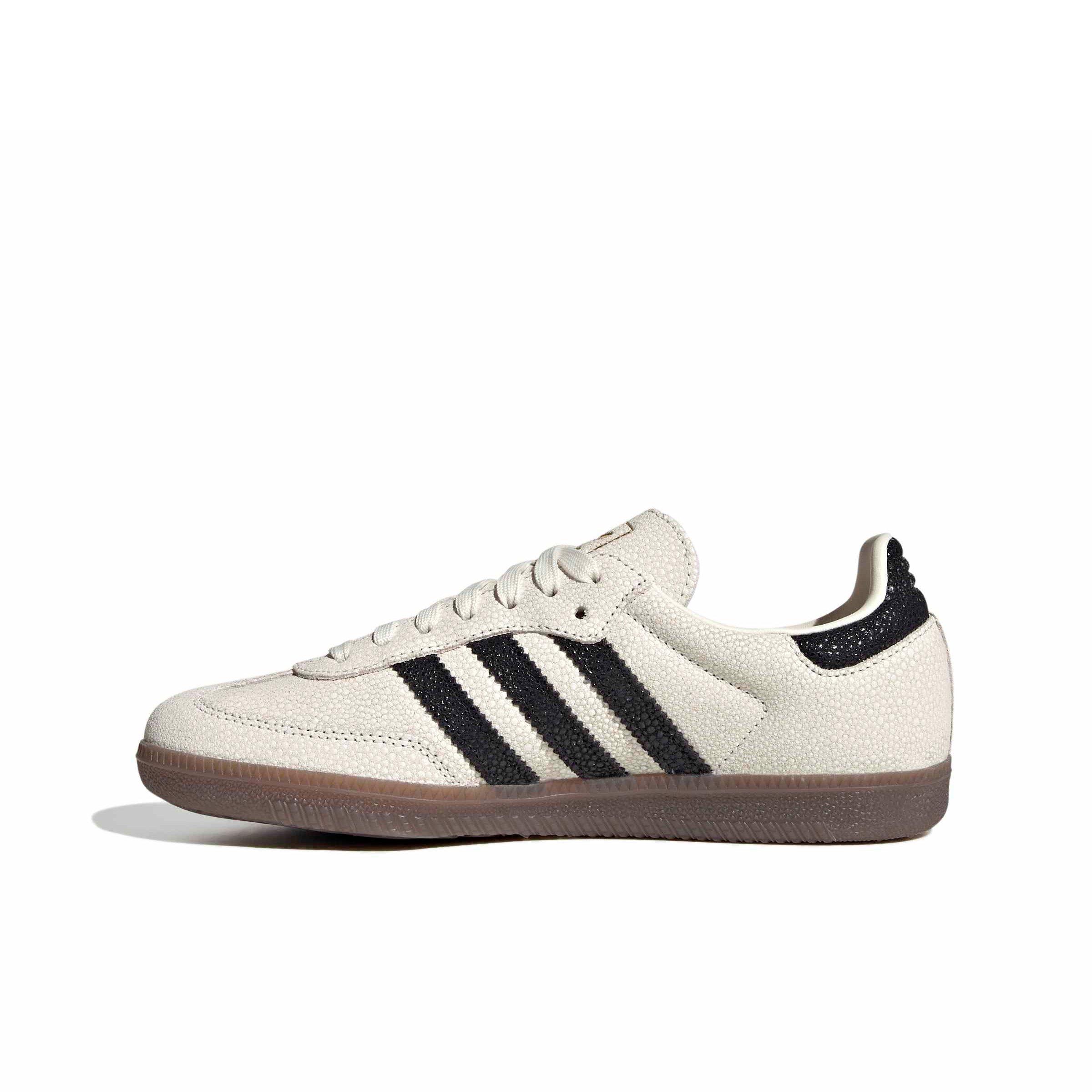 adidas Originals Samba OG "Cloud White/Core Black/Gum 5" Women's Shoe - WHITE/BLACK/GUM