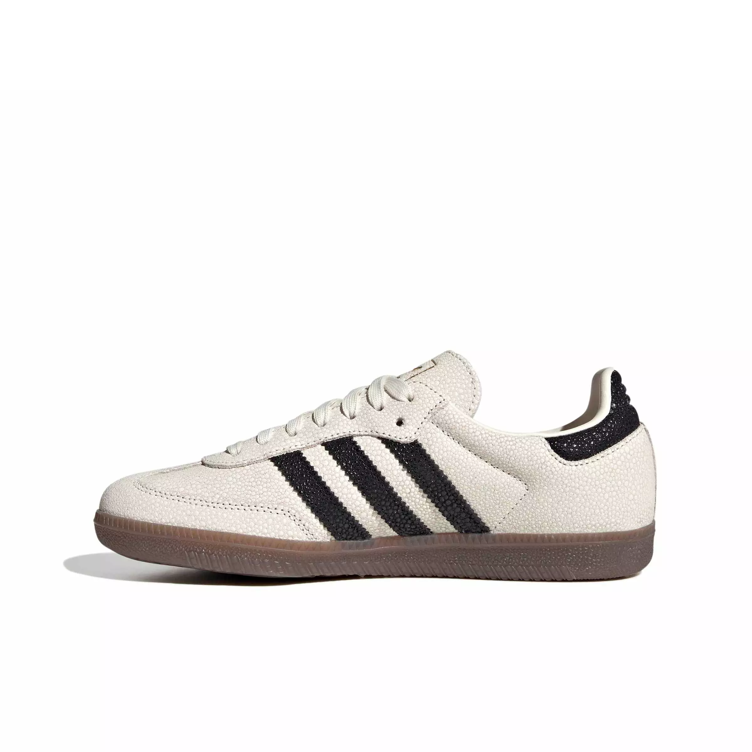 adidas Originals Samba OG "Cloud White/Core Black/Gum 5" Women's Shoe - WHITE/BLACK/GUM