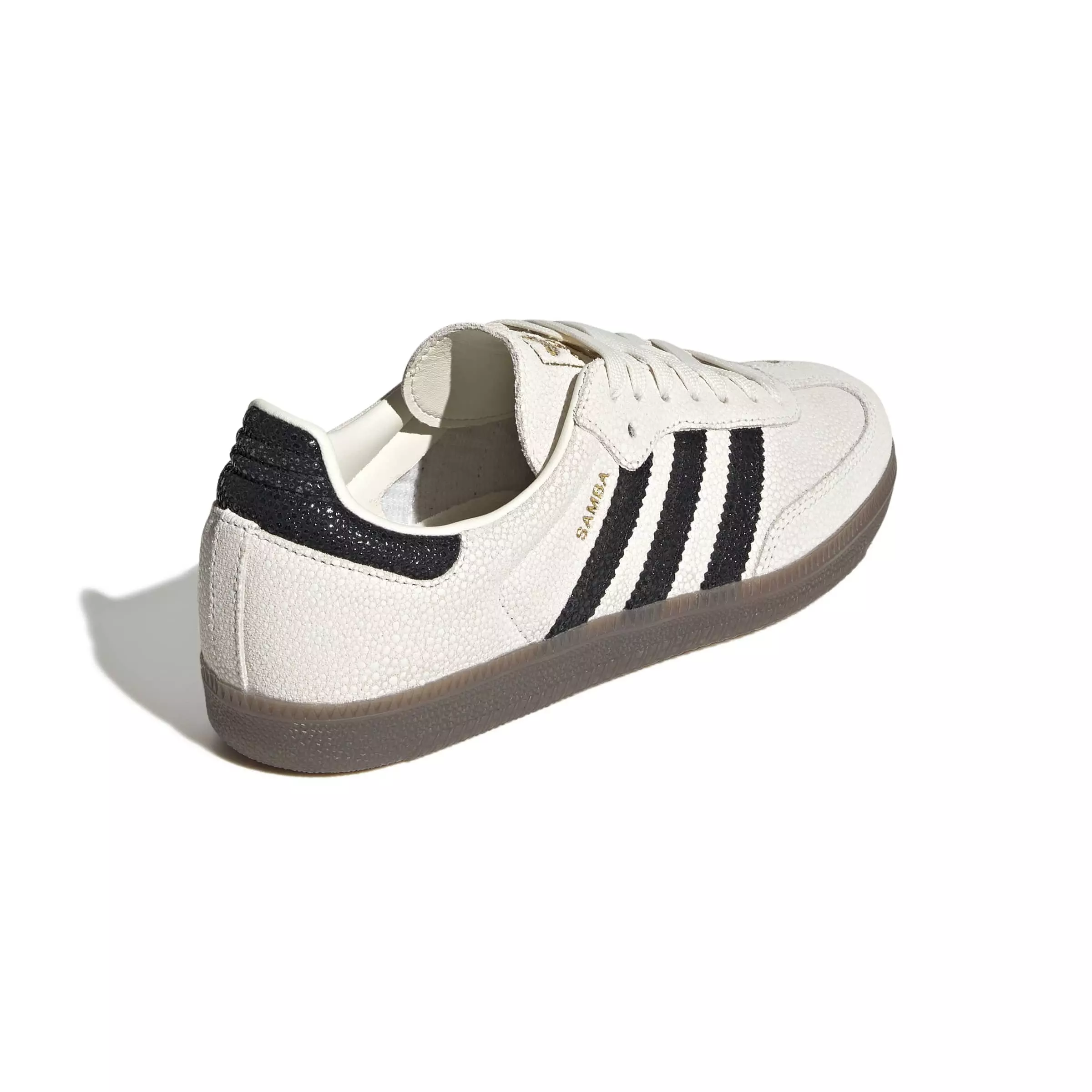 adidas Originals Samba OG "Cloud White/Core Black/Gum 5" Women's Shoe - WHITE/BLACK/GUM