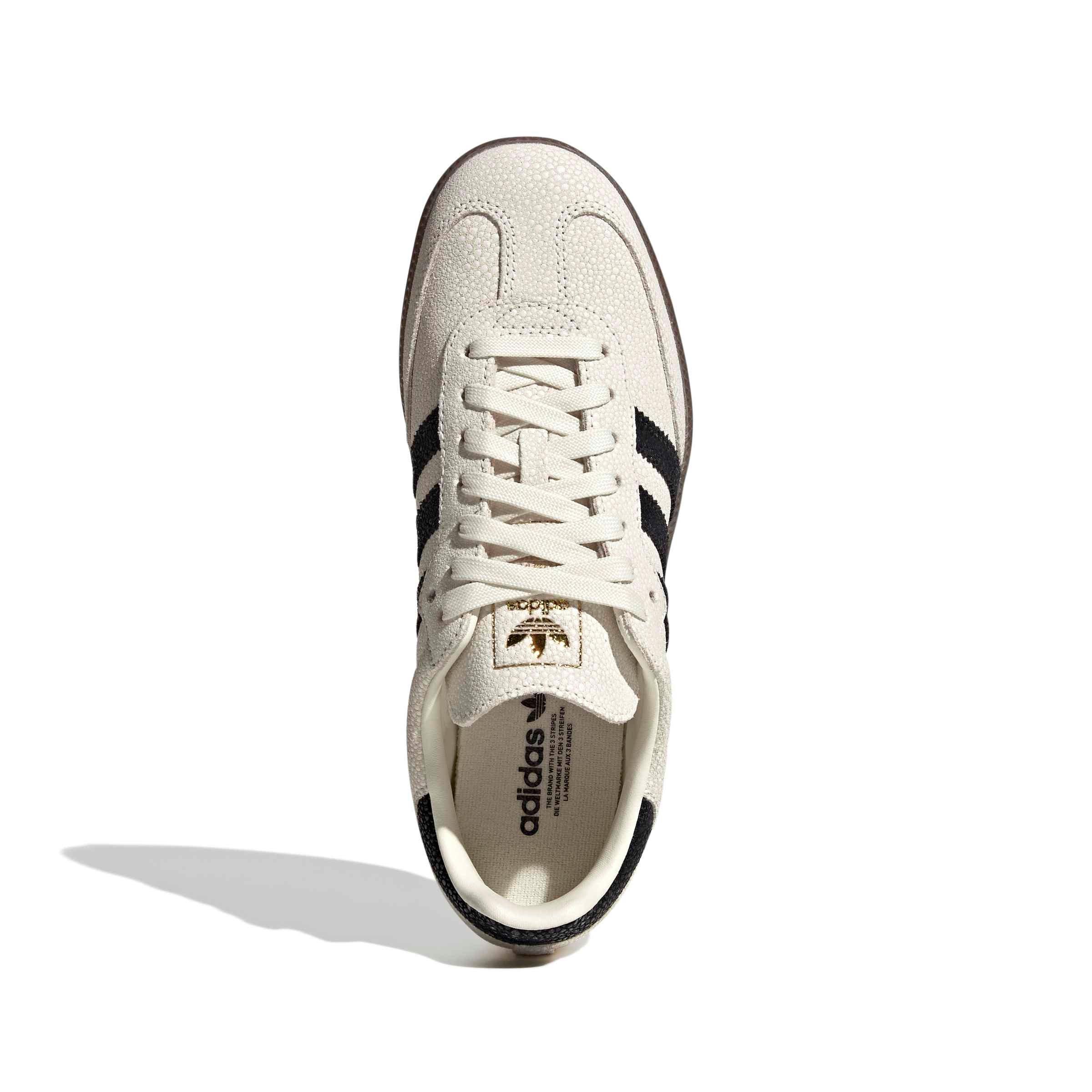 adidas Originals Samba OG "Cloud White/Core Black/Gum 5" Women's Shoe - WHITE/BLACK/GUM
