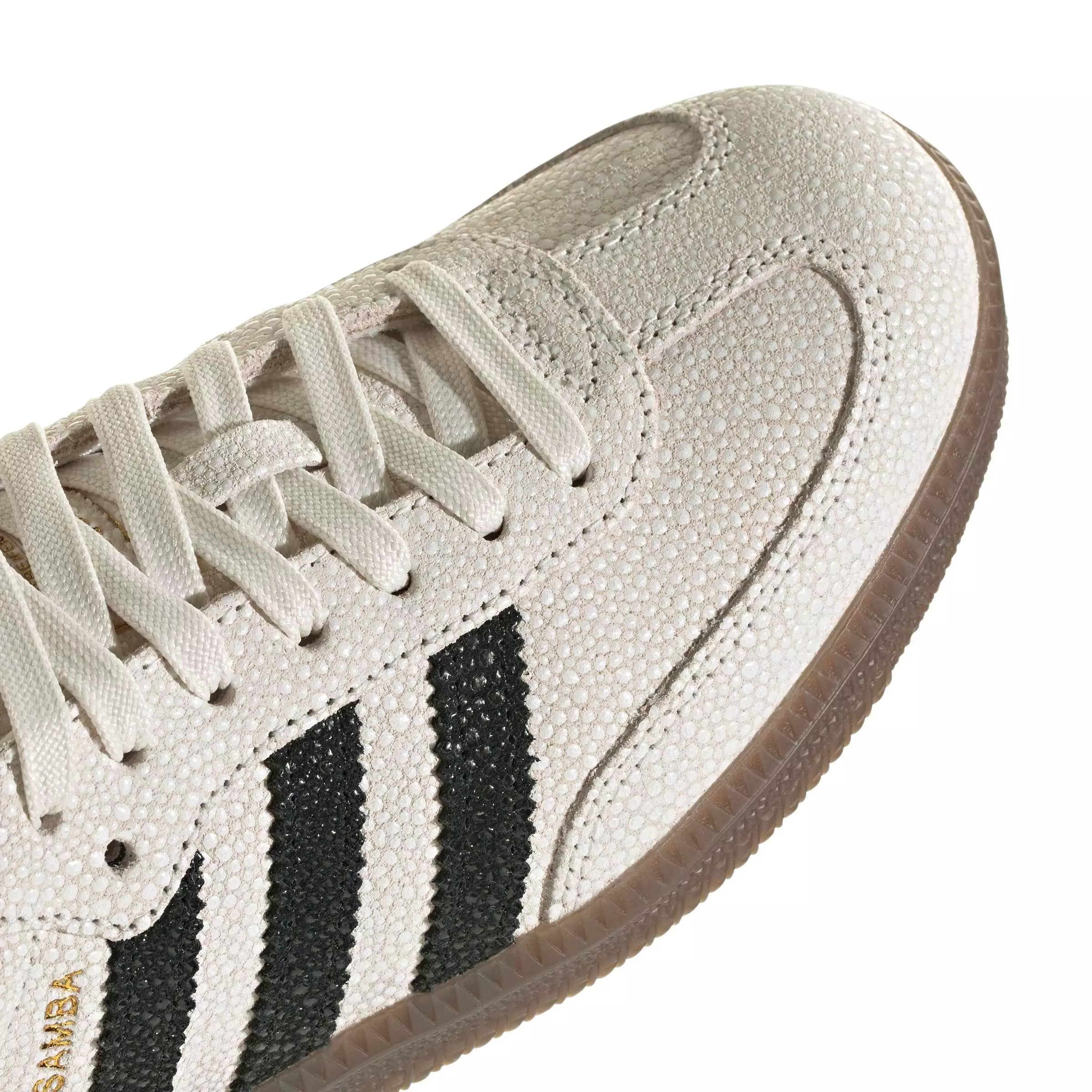 adidas Originals Samba OG "Cloud White/Core Black/Gum 5" Women's Shoe - WHITE/BLACK/GUM