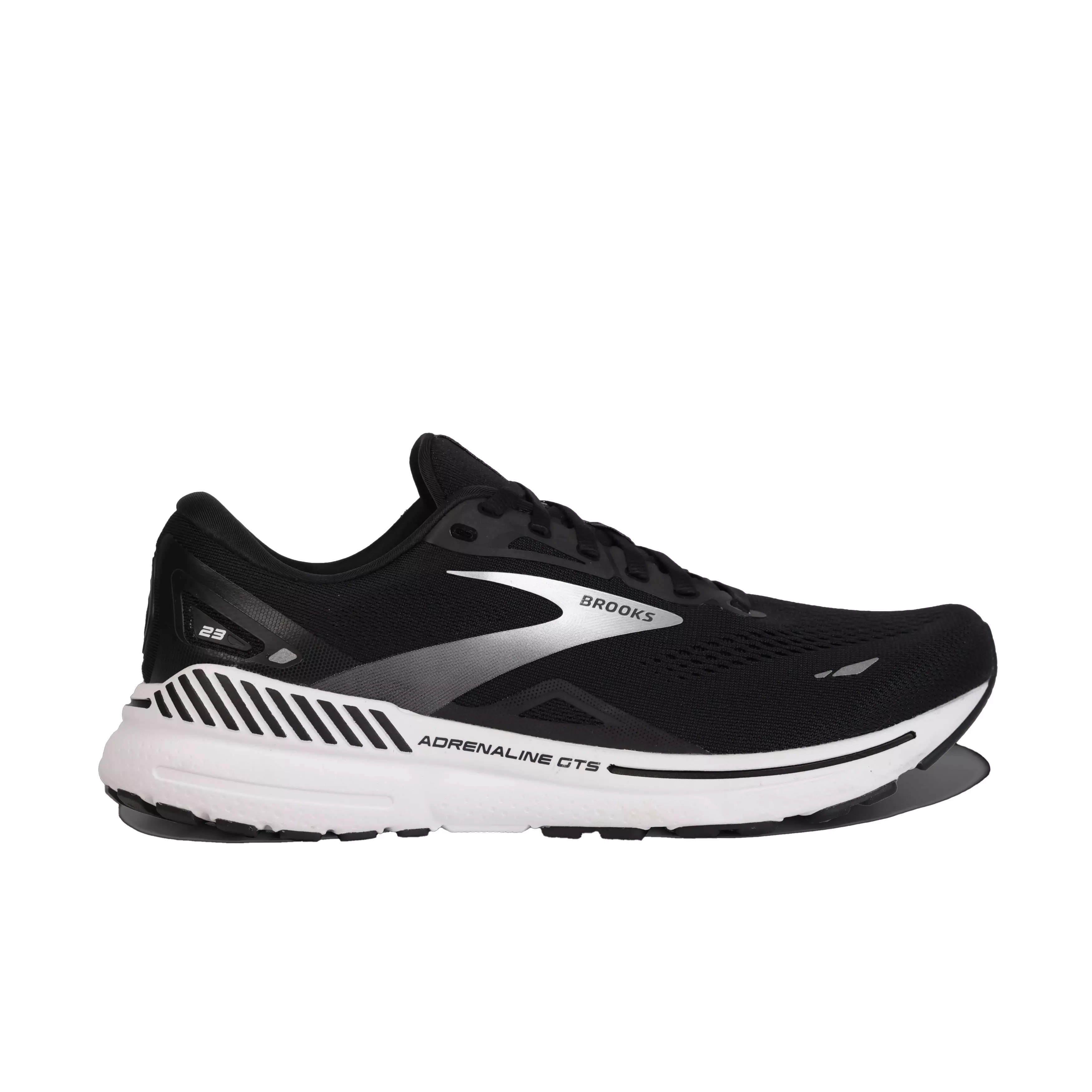 Brooks Adrenaline GTS 23 "Black/White" Men's Wide Running Shoe - BLACK/WHITE