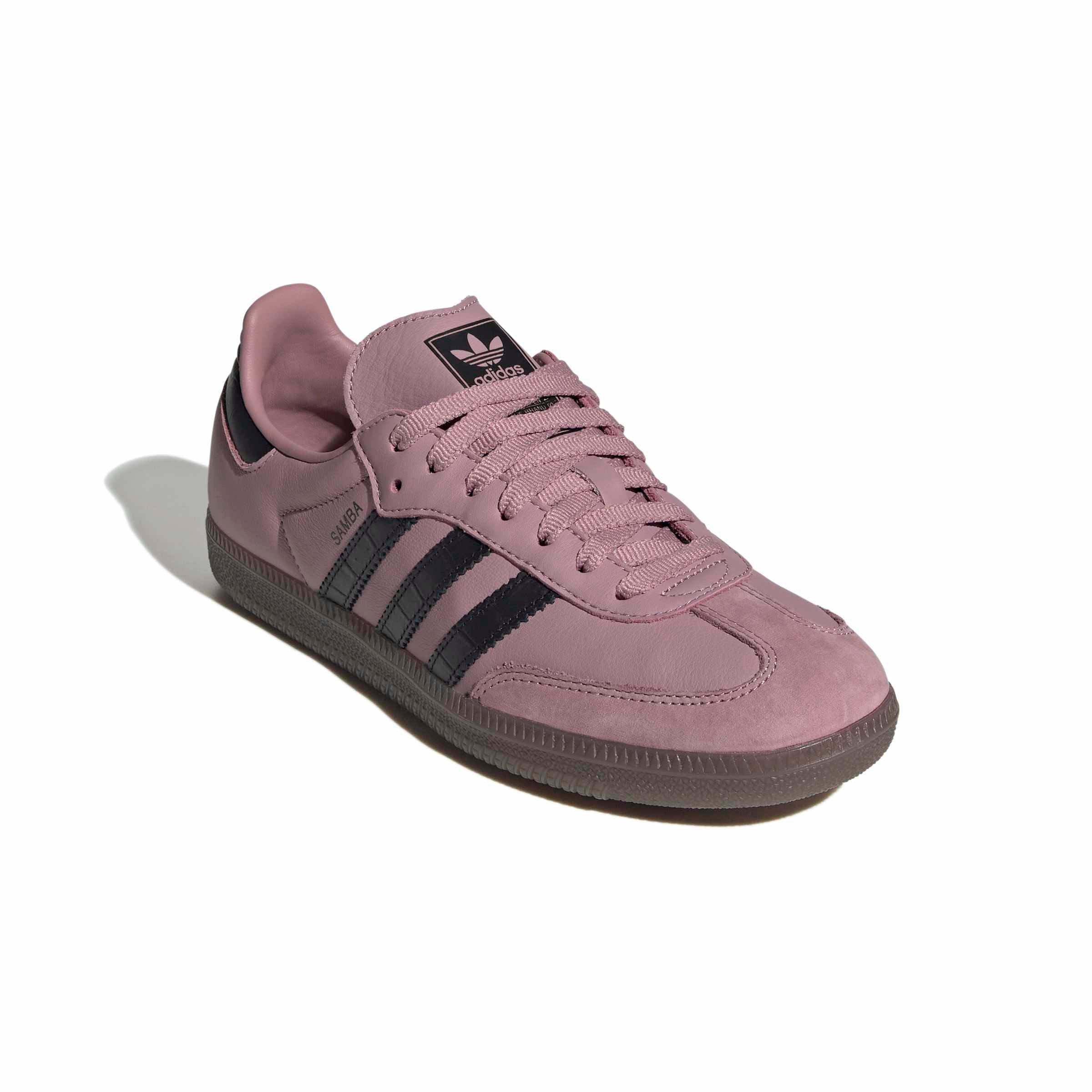 adidas Originals Samba OG "Magic Mauve/Core Black/Gum 5" Women's Shoe - MAUVE/BLACK/GUM