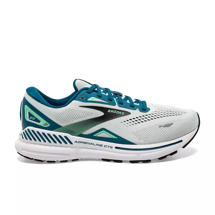 Brooks Adrenaline GTS 23 "Blue/Moroccan/Spring Bud" Men's Running Shoe - BLUE/MOROCCAN/SPRING BUD