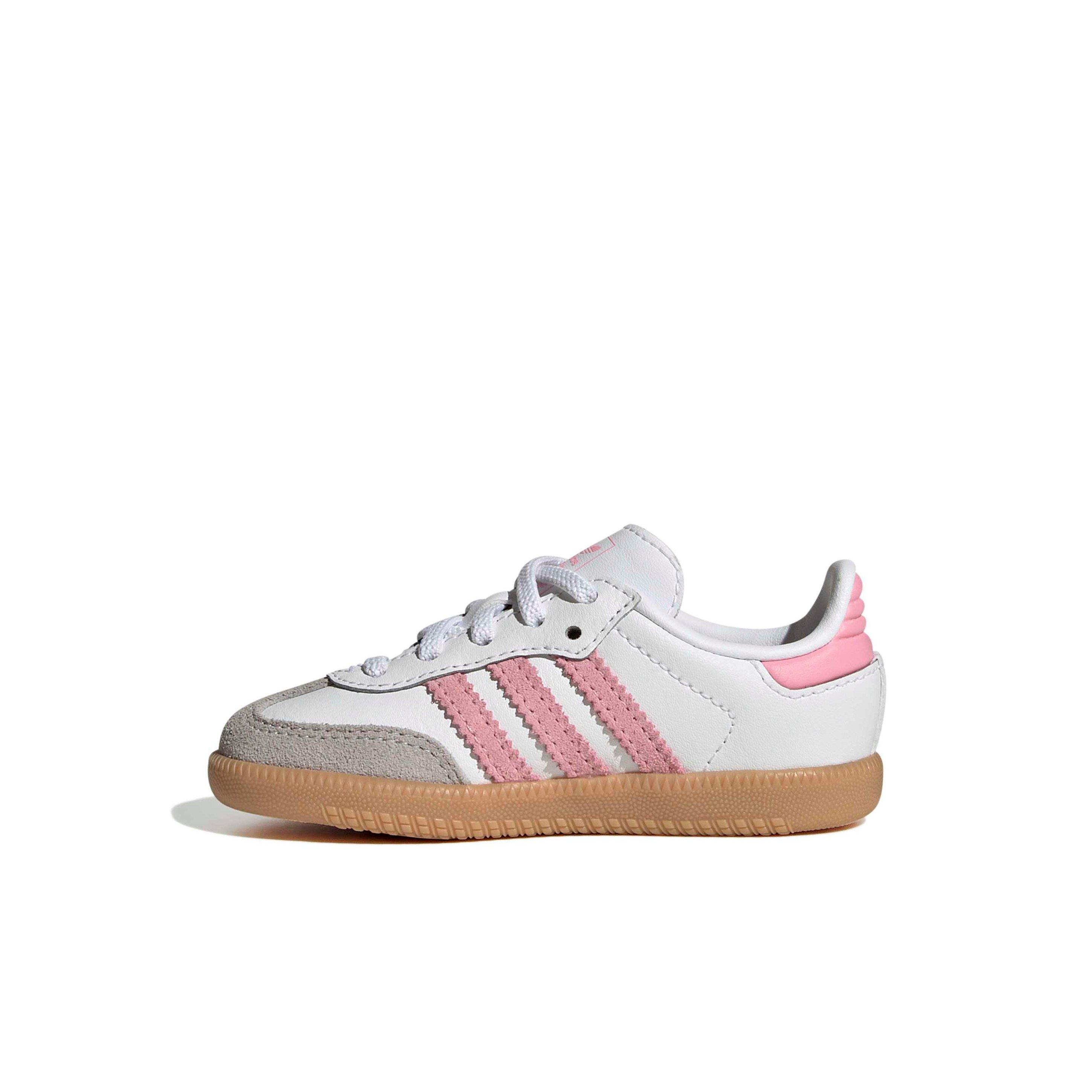 adidas Originals Samba OG CC E Infant Girls' "Ftwr White/Light Pink/Gum 3" Shoe