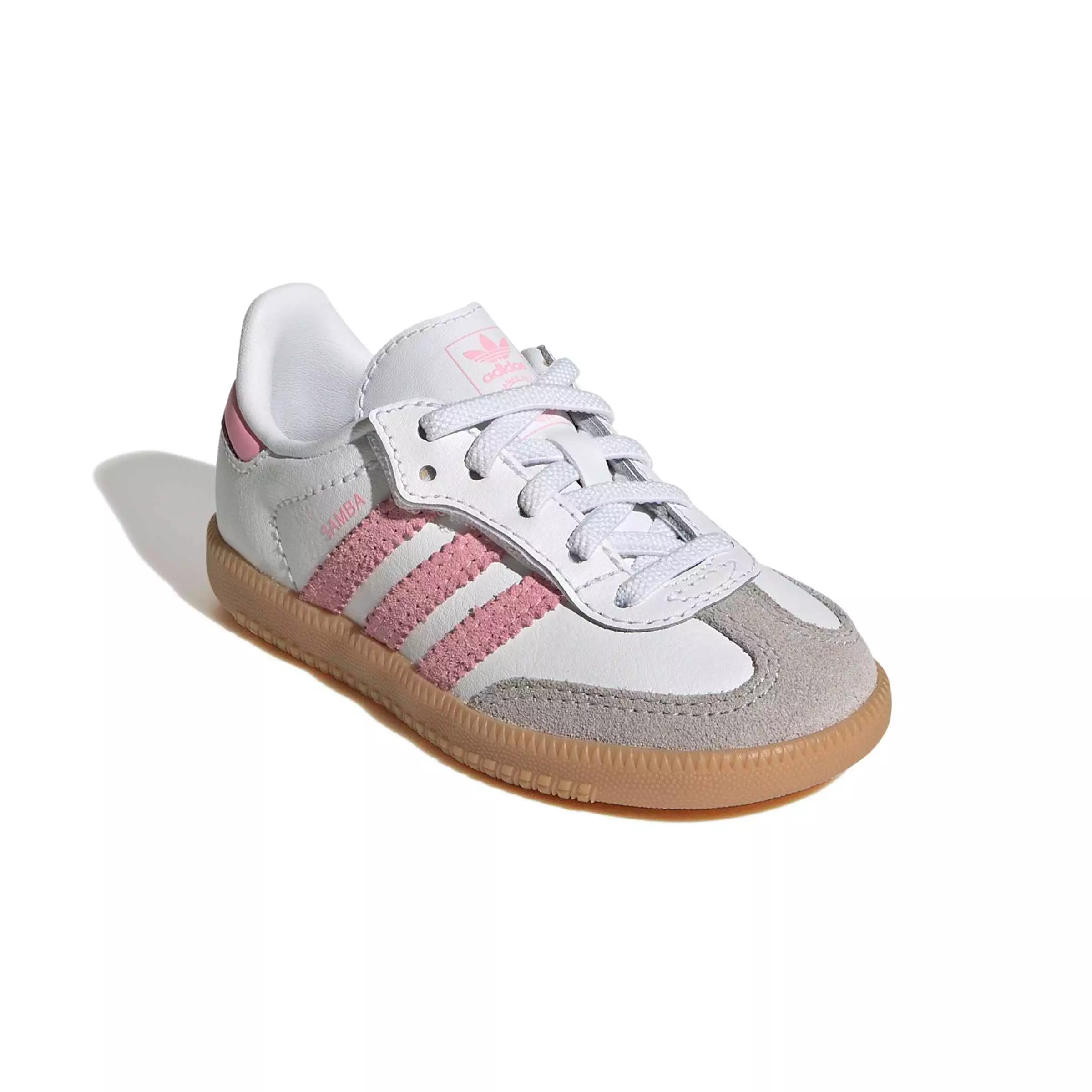 adidas Originals Samba OG CC E "Ftwr White/Light Pink/Gum 3" Infant Girls' Shoe - WHITE/LT PINK/GUM