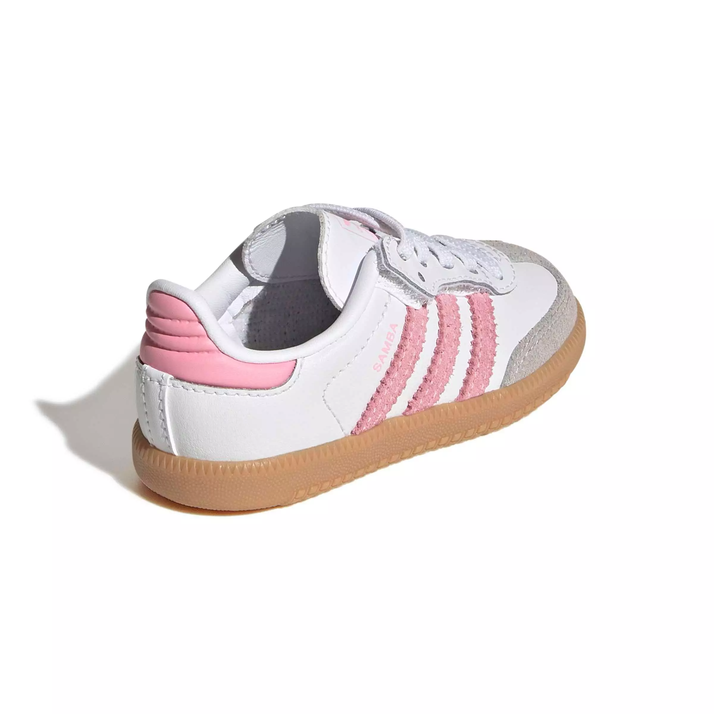 adidas Originals Samba OG CC E "Ftwr White/Light Pink/Gum 3" Infant Girls' Shoe - WHITE/LT PINK/GUM
