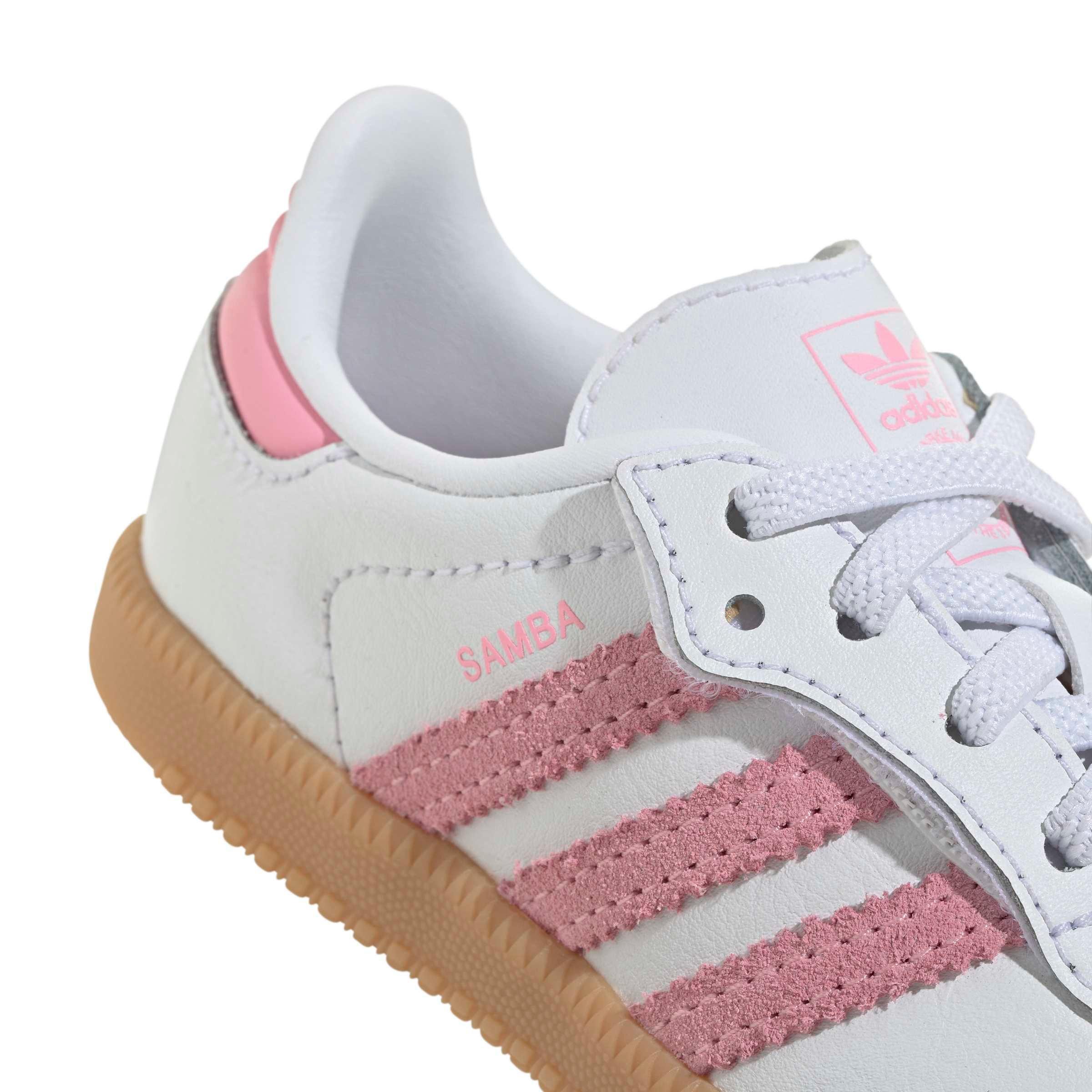 adidas Originals Samba OG CC E Infant Girls' "Ftwr White/Light Pink/Gum 3" Shoe