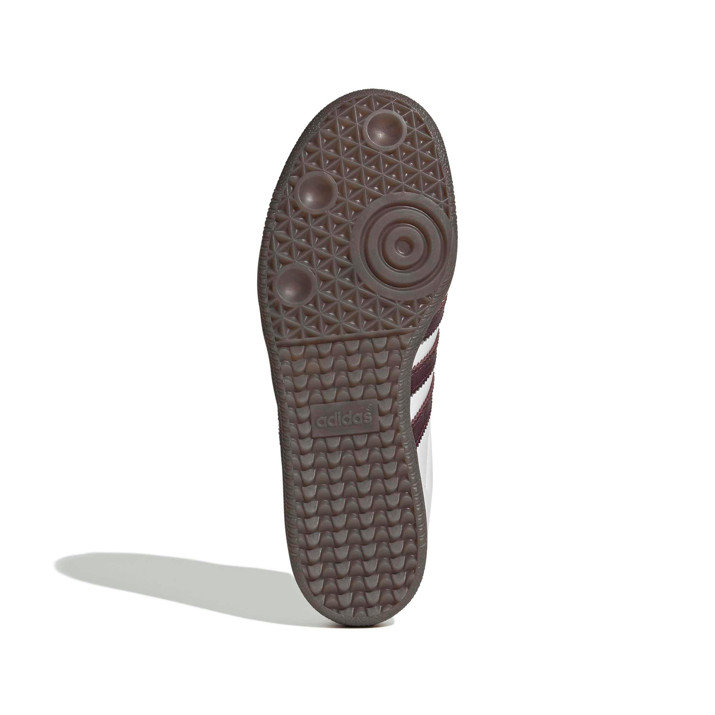 adidas Originals Samba OG "Ftwr White/Maroon/Gum 5" Women's Shoe - WHITE/MAROON/GUM