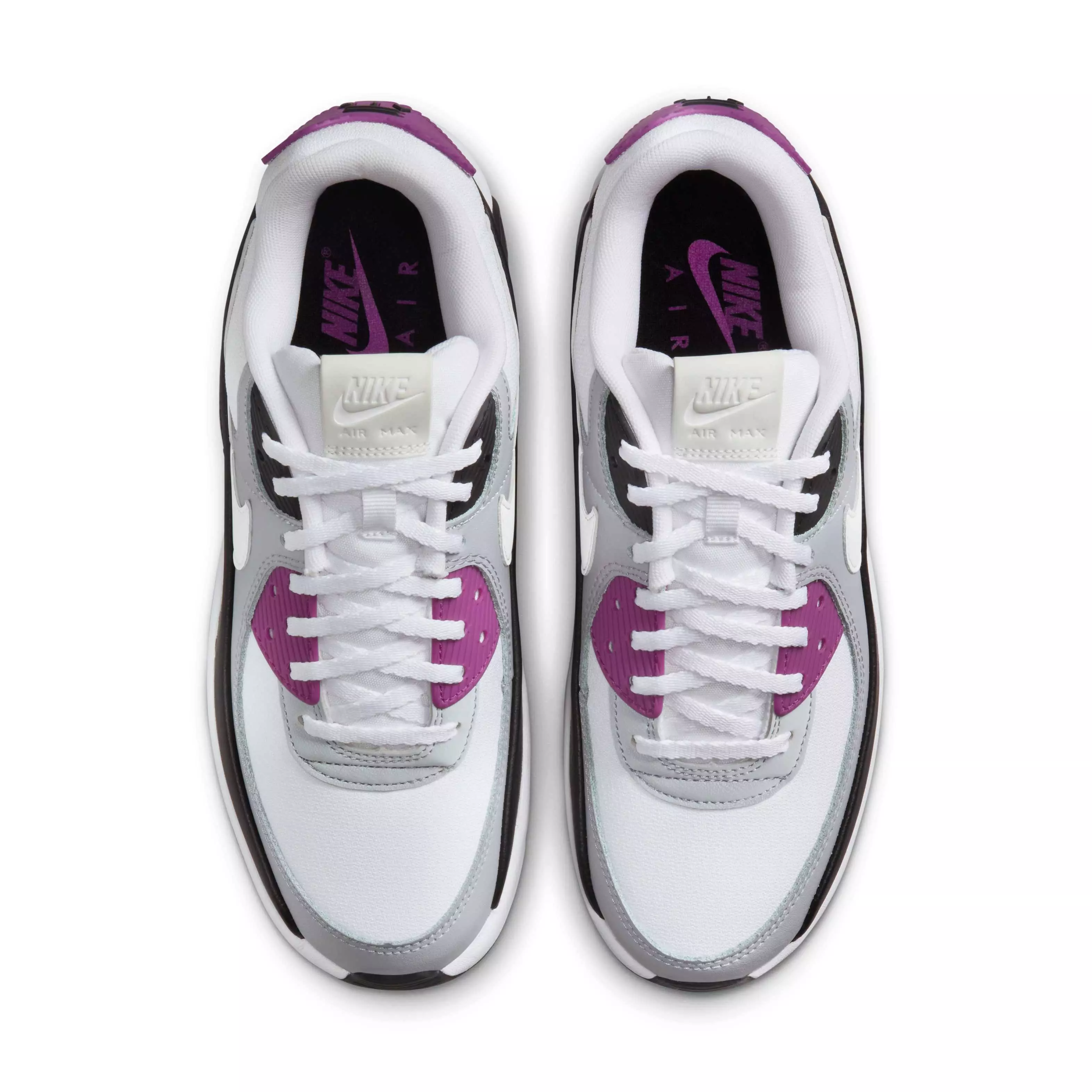 Nike Air Max 90 LV8 "White/Bold Berry/Wolf Grey/Photon Dust" Women's Shoe - WHITE/BERRY/GREY/DUST