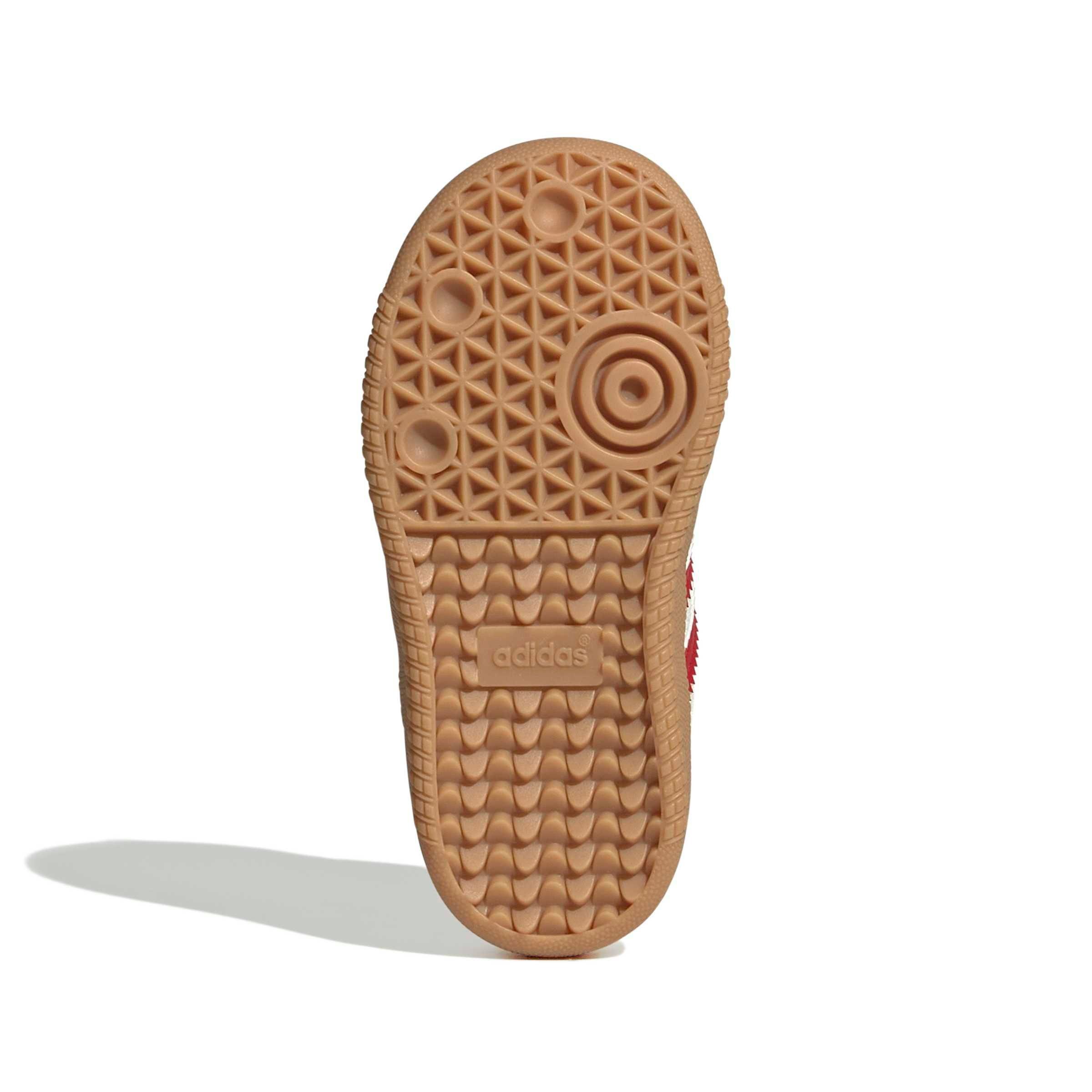 adidas Originals Samba OG CC E "Cream White/Better Scarlet/Gum 3" Infant Girls' Shoe - CREAM/SCARLET/GUM Thumbnail View 6