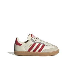 adidas Originals Samba OG CC E "Cream White/Better Scarlet/Gum 3" Infant Girls' Shoe