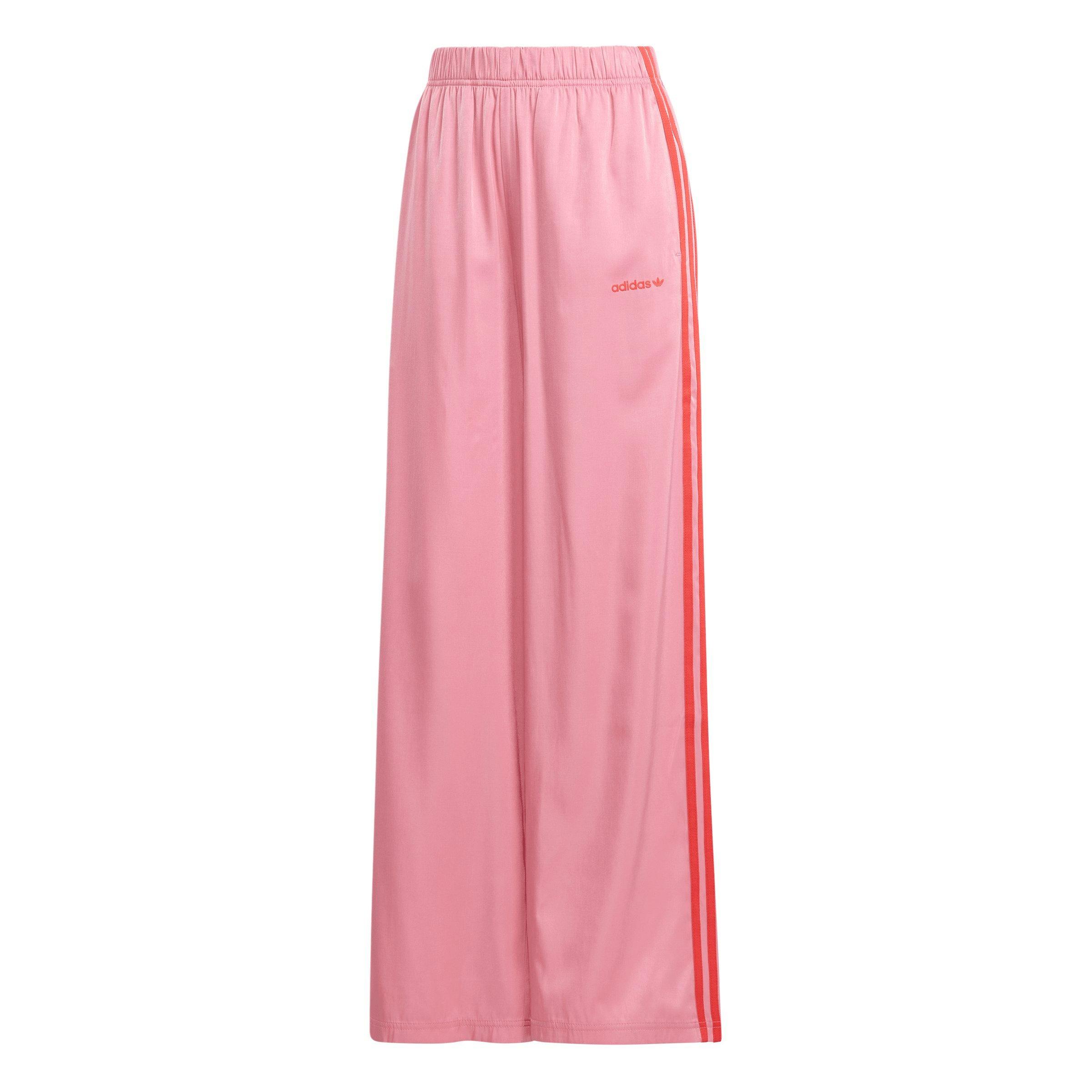 adidas Island Club Wide Leg Pants - Pink