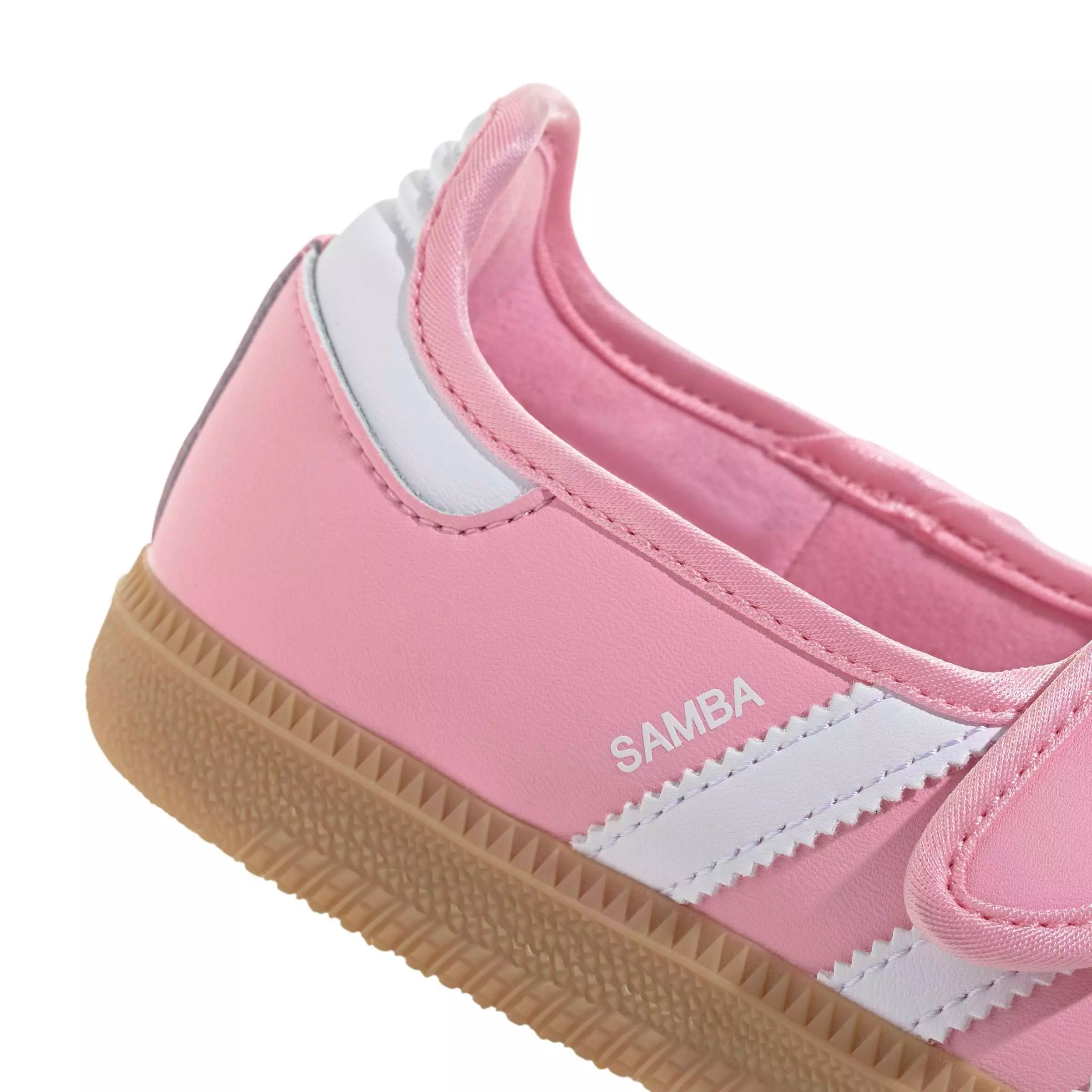 adidas Originals Samba Jane "Light Pink/Ftwr White/Gum 3" Grade School Girls' Shoe - LT PINK/WHITE/GUM
