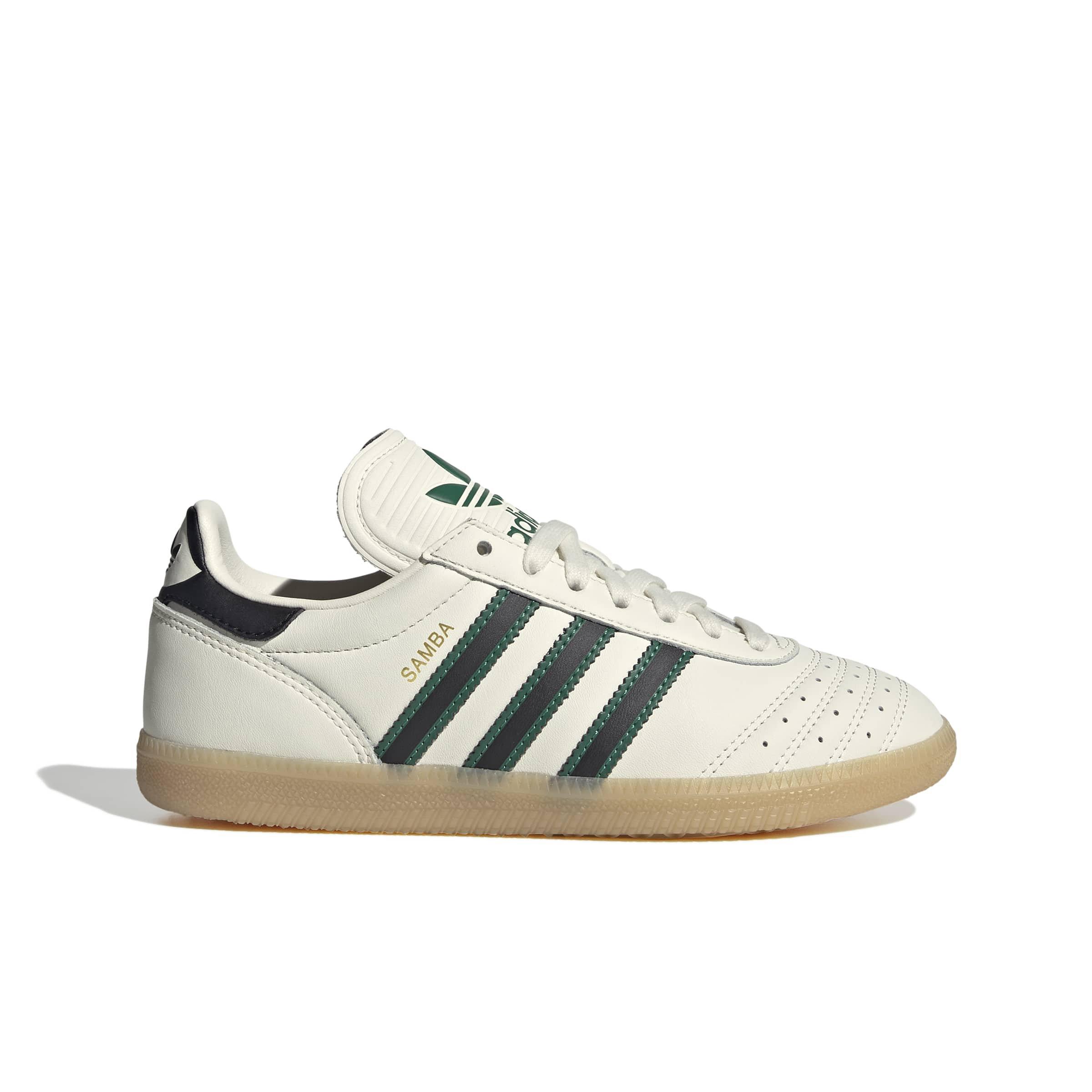 adidas gazelle silver green womens adidas Originals Samba OG Men's Shadow Green/Cream White/Gold Metallic Shoes, Size: 8 main image 0
