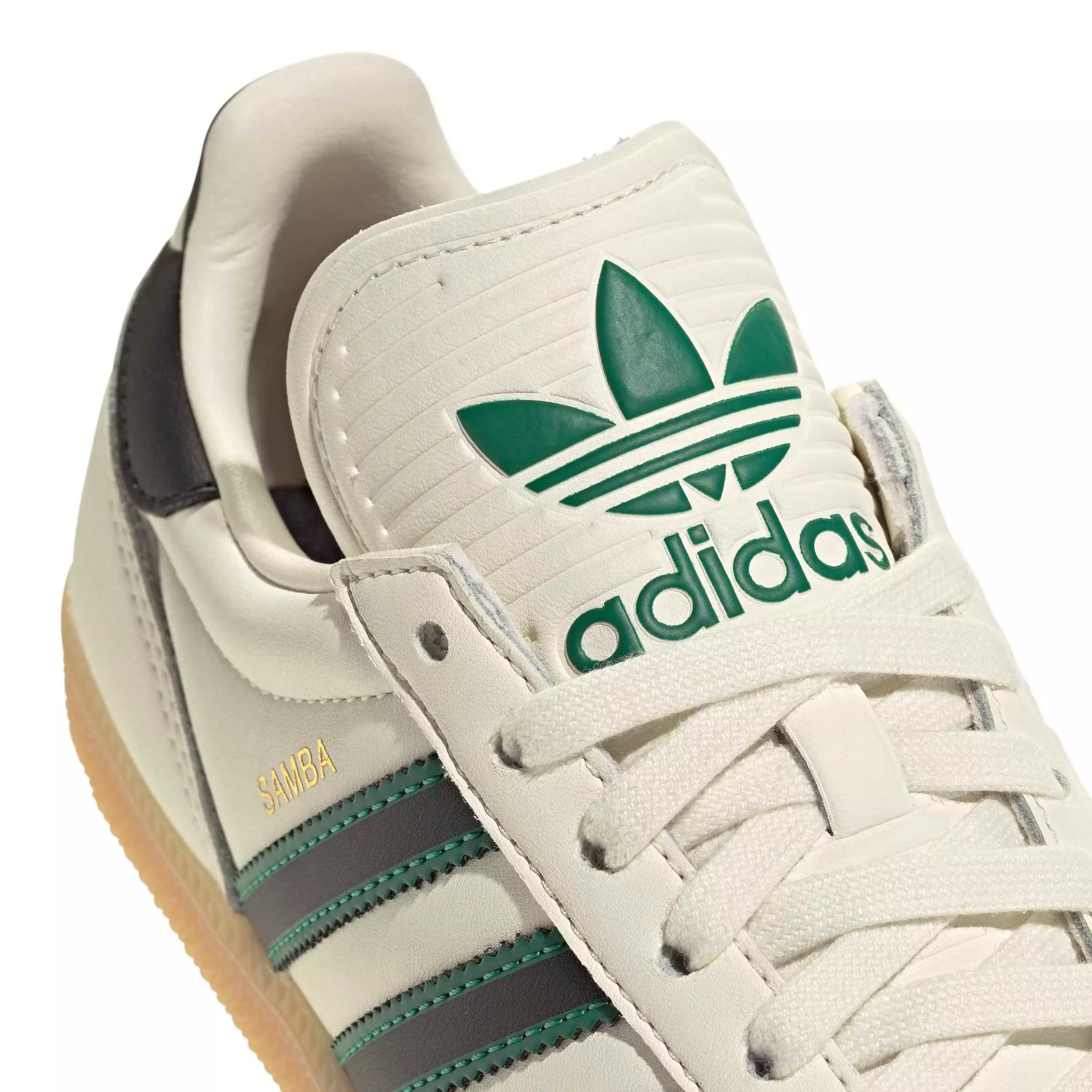 adidas Originals Samba JP "Off White/Core Black/Gum 3" Grade School Girls' Shoe - OFF WHITE/BLACK/GUM