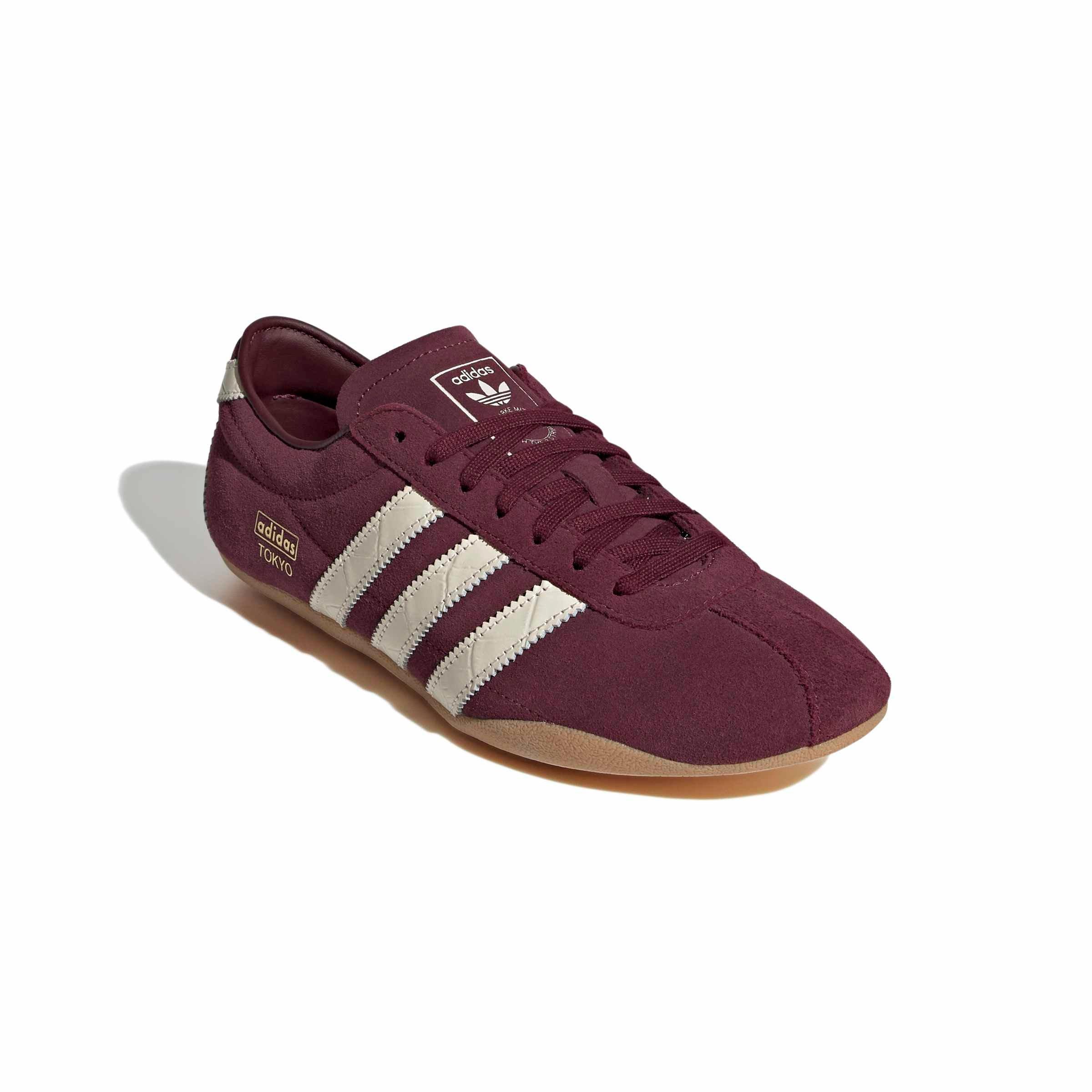 adidas Originals Tokyo "Maroon/Cream White/Gum 3" Women's Shoe - MAROON/CREAM/GUM