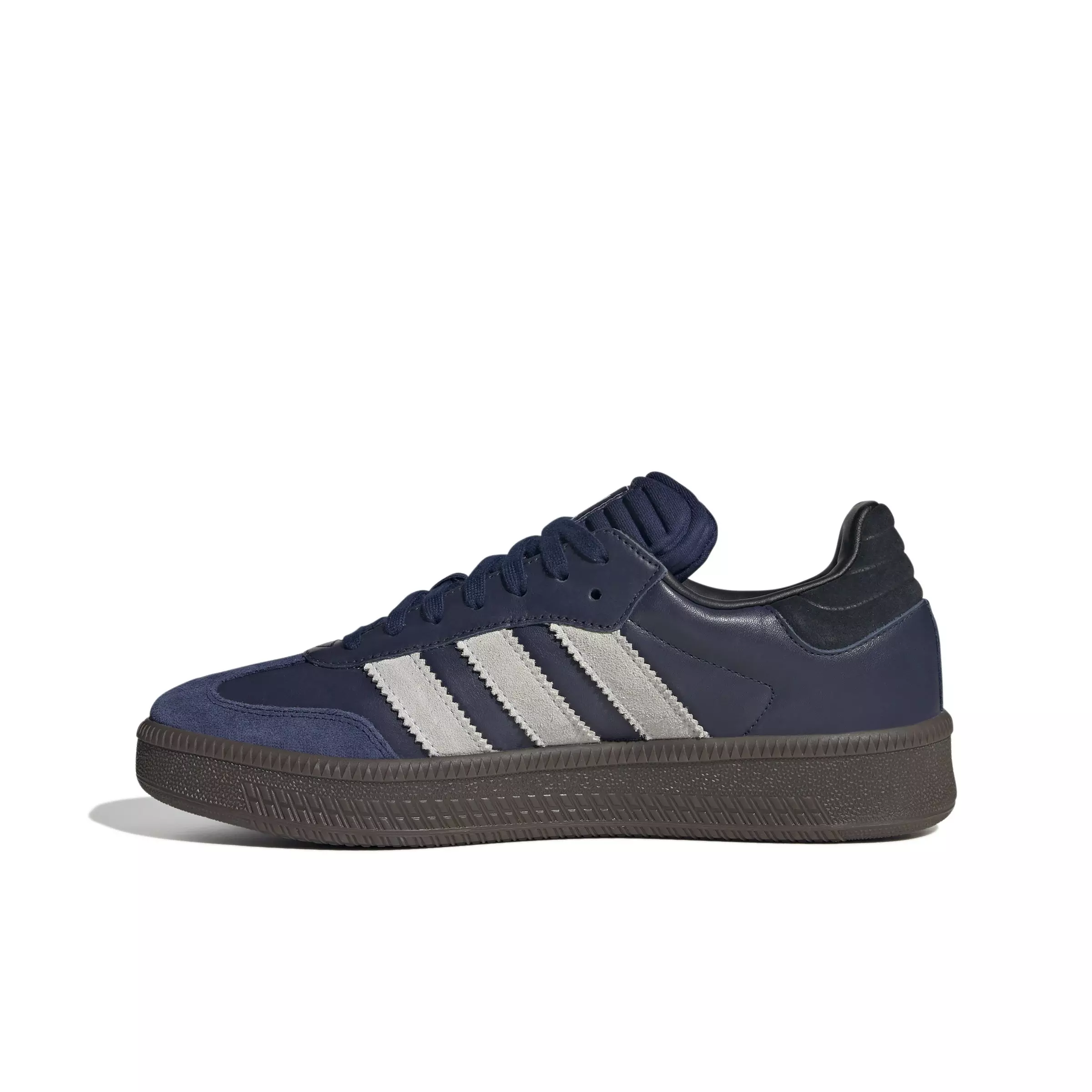 adidas Originals Samba XLG "Dark Blue/Ftwr White/Gum 5" Unisex Shoe - DK BLUE/WHITE/GUM
