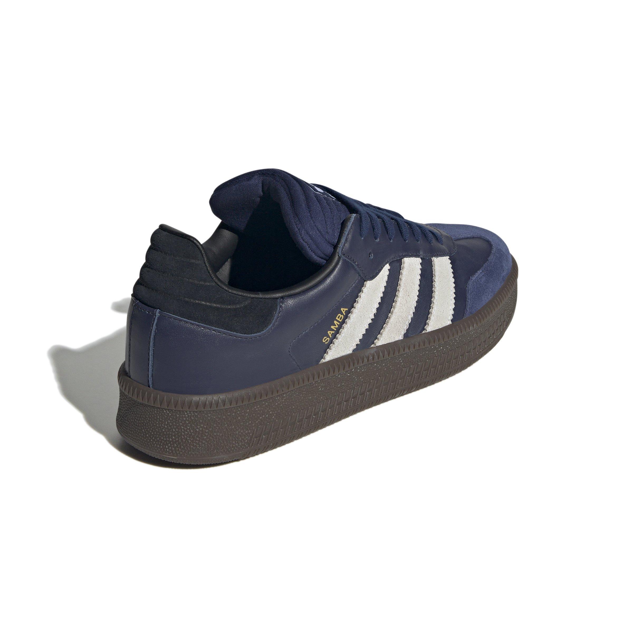 adidas Originals Samba XLG "Dark Blue/Ftwr White/Gum 5" Unisex Shoe - DK BLUE/WHITE/GUM Thumbnail View 4