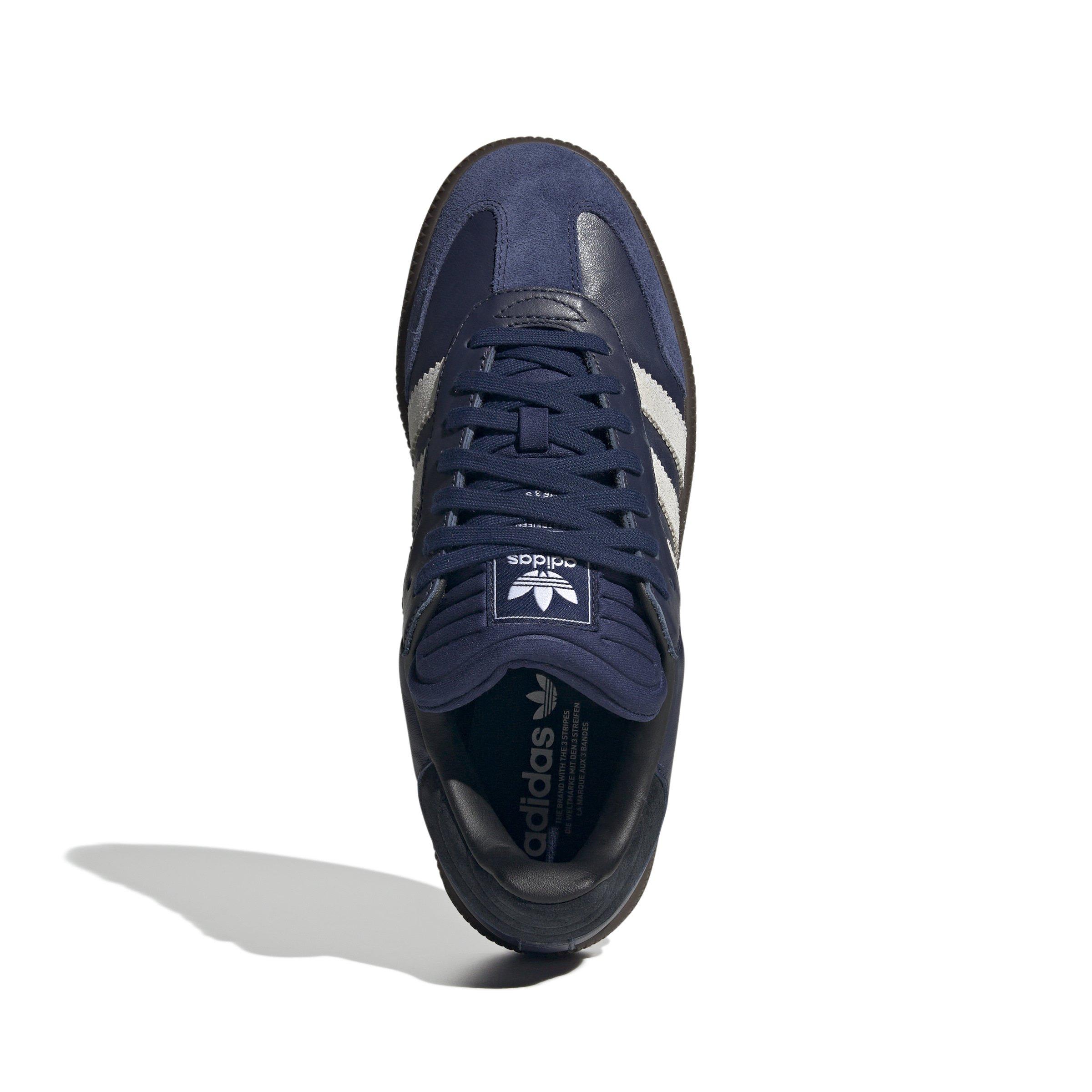 adidas Originals Samba XLG "Dark Blue/Ftwr White/Gum 5" Unisex Shoe - DK BLUE/WHITE/GUM Thumbnail View 5