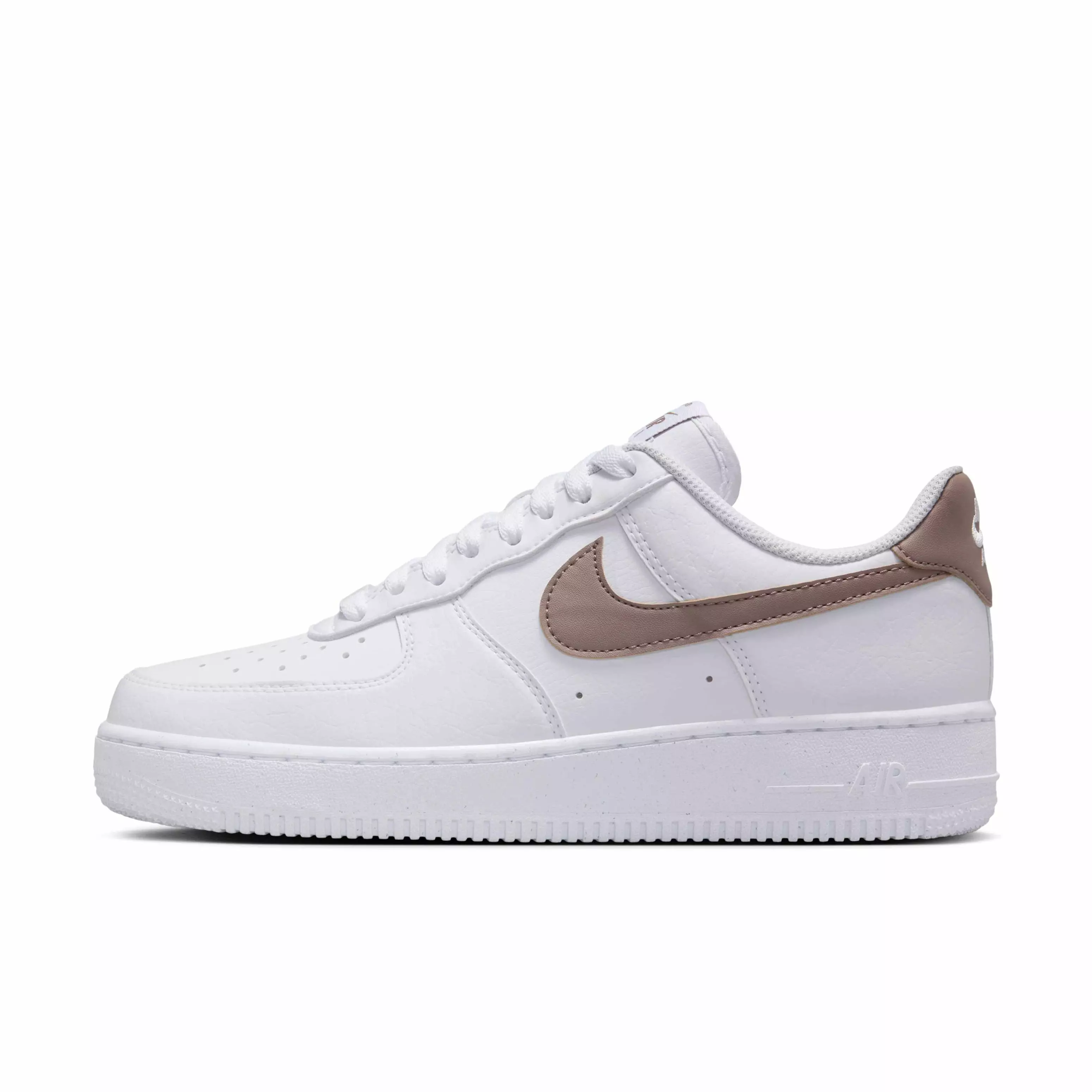 Nike Air Force 1 '07 Next Nature "White/Mink Brown" Women's Shoe - WHITE/BROWN