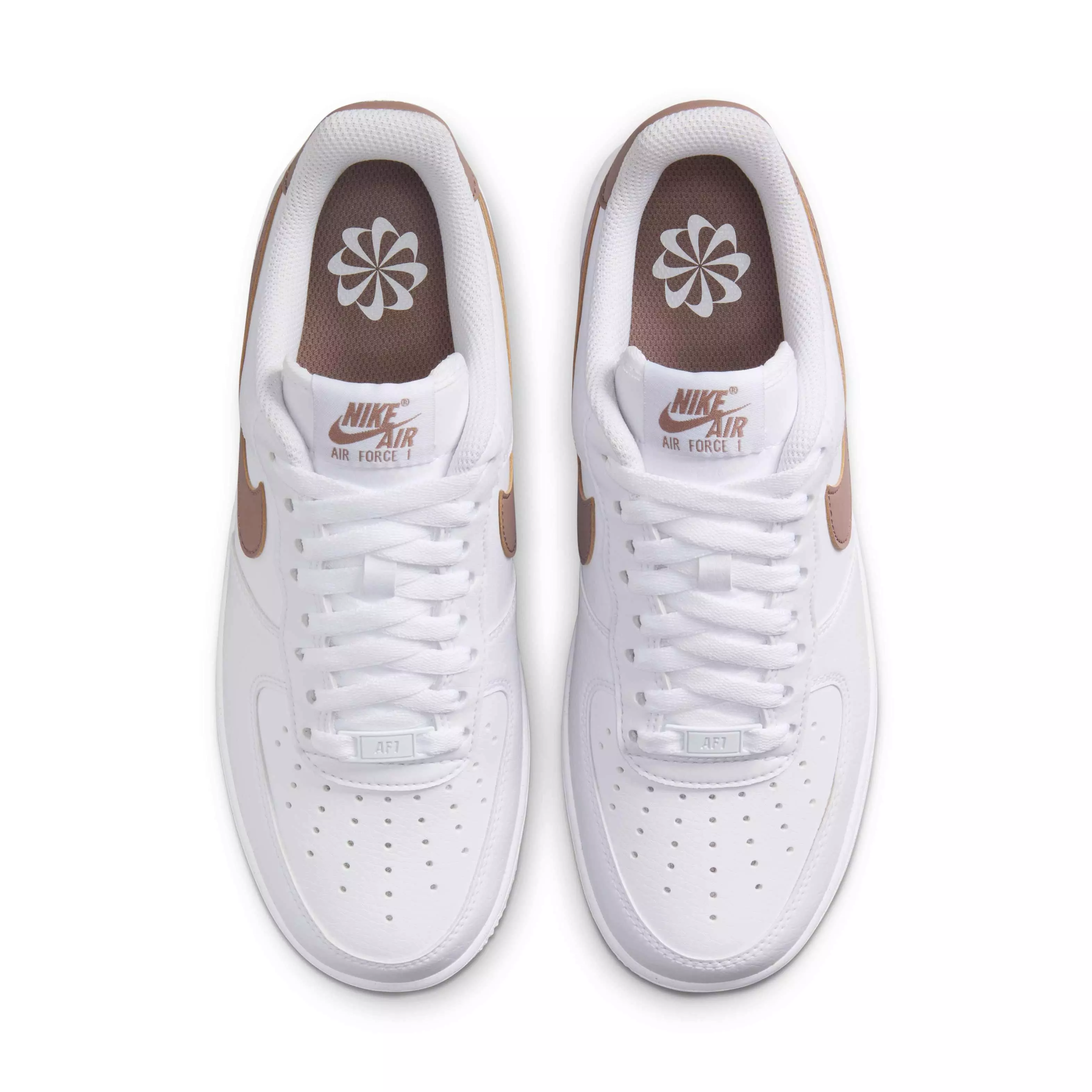 Nike Air Force 1 '07 Next Nature "White/Mink Brown" Women's Shoe - WHITE/BROWN