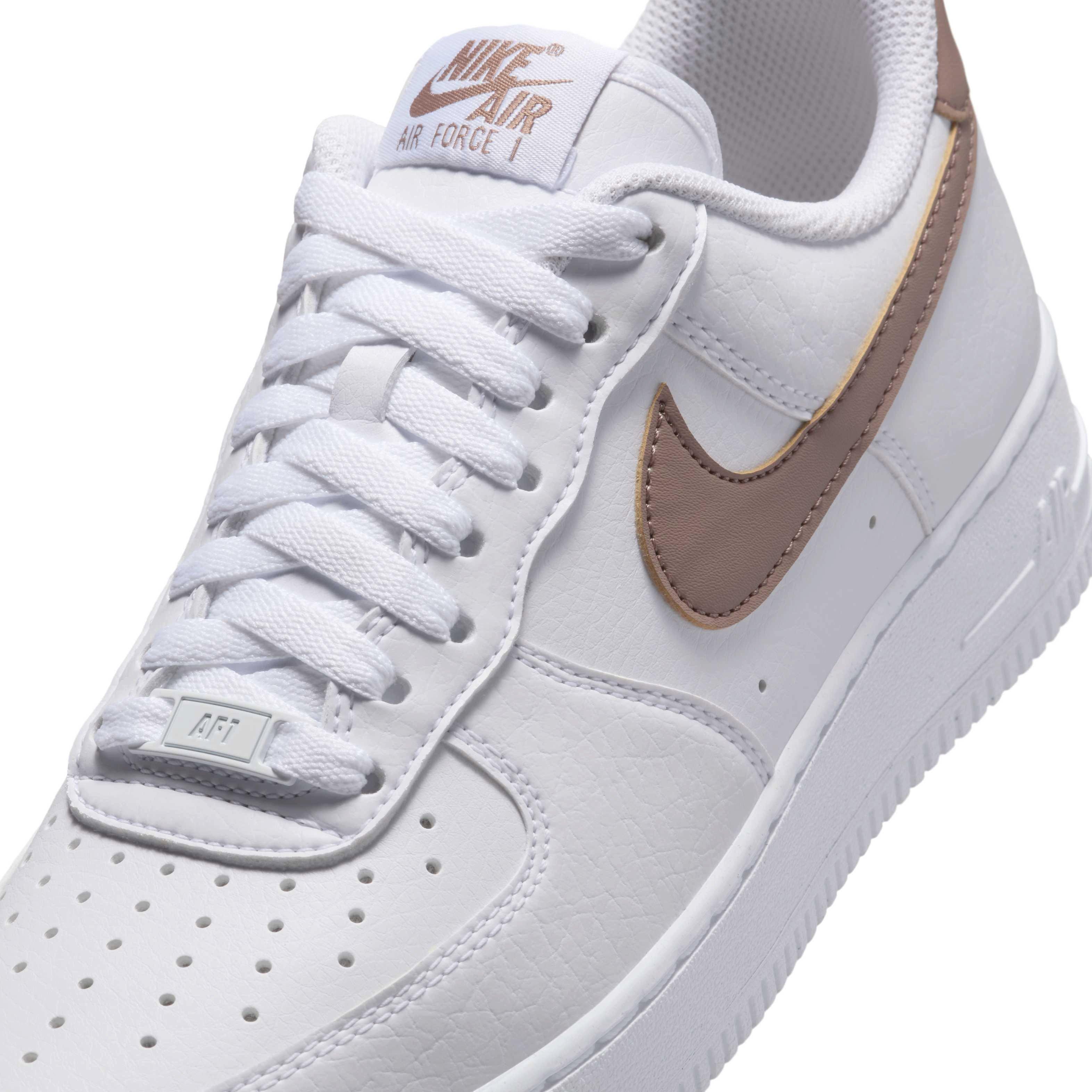 Nike Air Force 1 '07 Next Nature "White/Mink Brown" Women's Shoe - WHITE/BROWN Thumbnail View 7