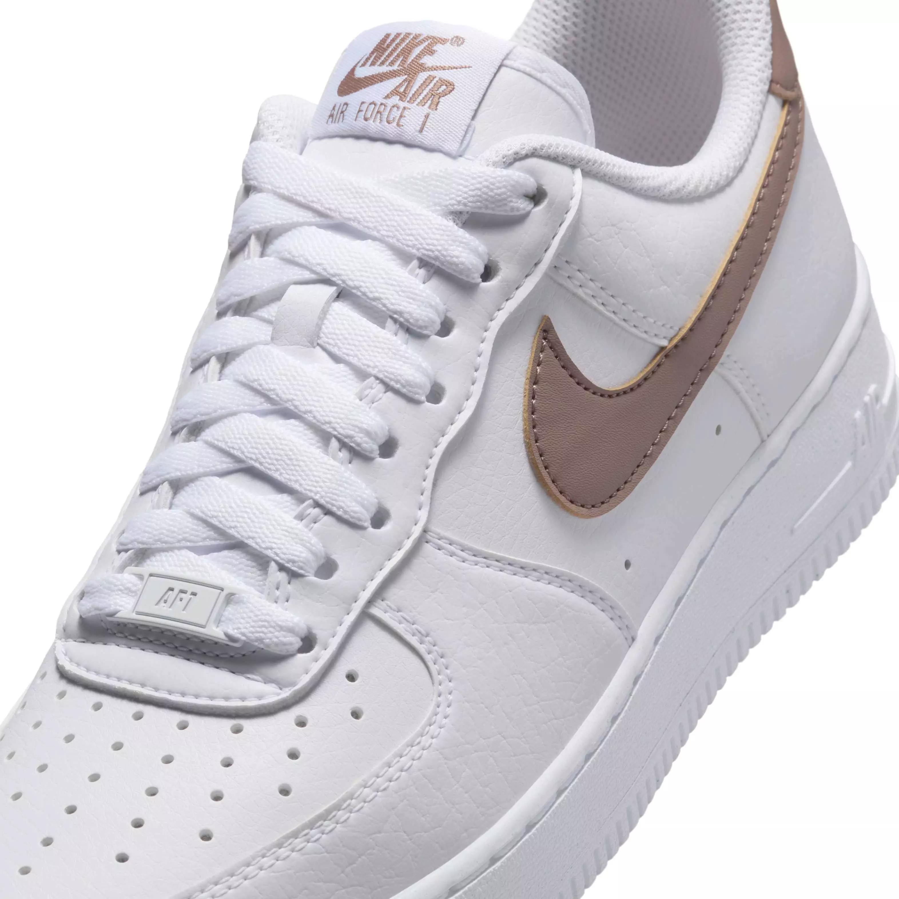 Nike Air Force 1 '07 Next Nature "White/Mink Brown" Women's Shoe - WHITE/BROWN