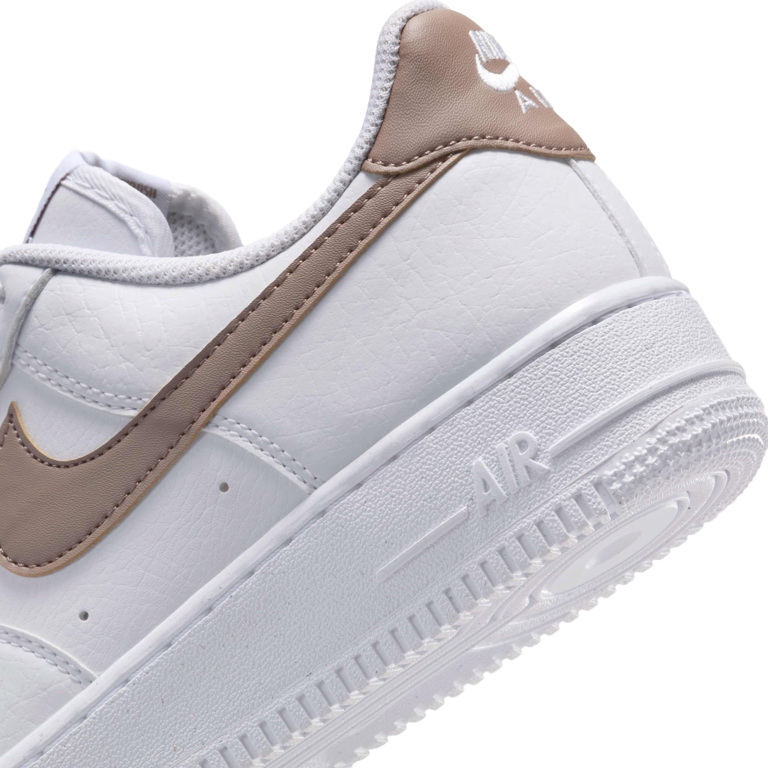 Nike Air Force 1 '07 Next Nature "White/Mink Brown" Women's Shoe - WHITE/BROWN Thumbnail View 8