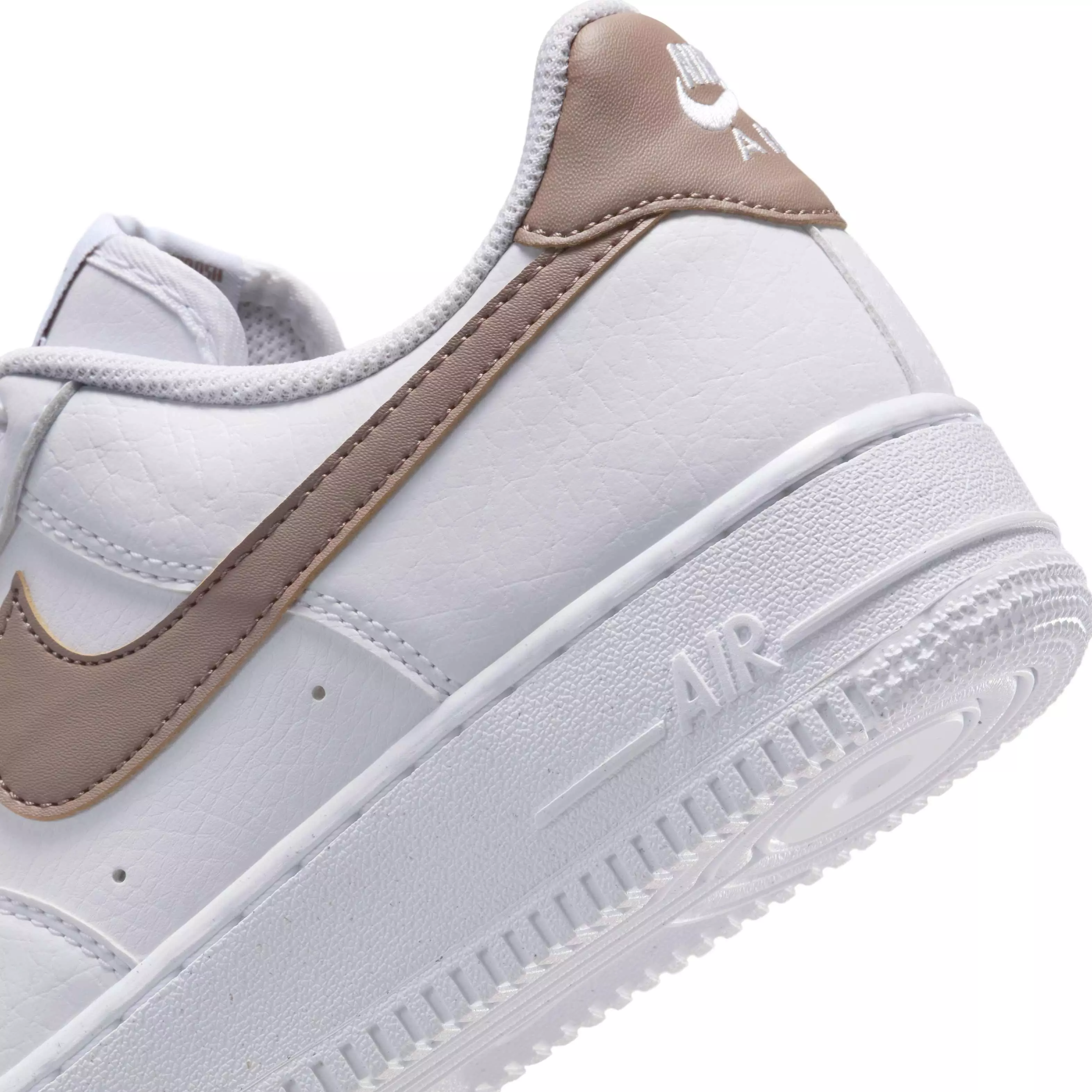 Nike Air Force 1 '07 Next Nature "White/Mink Brown" Women's Shoe - WHITE/BROWN