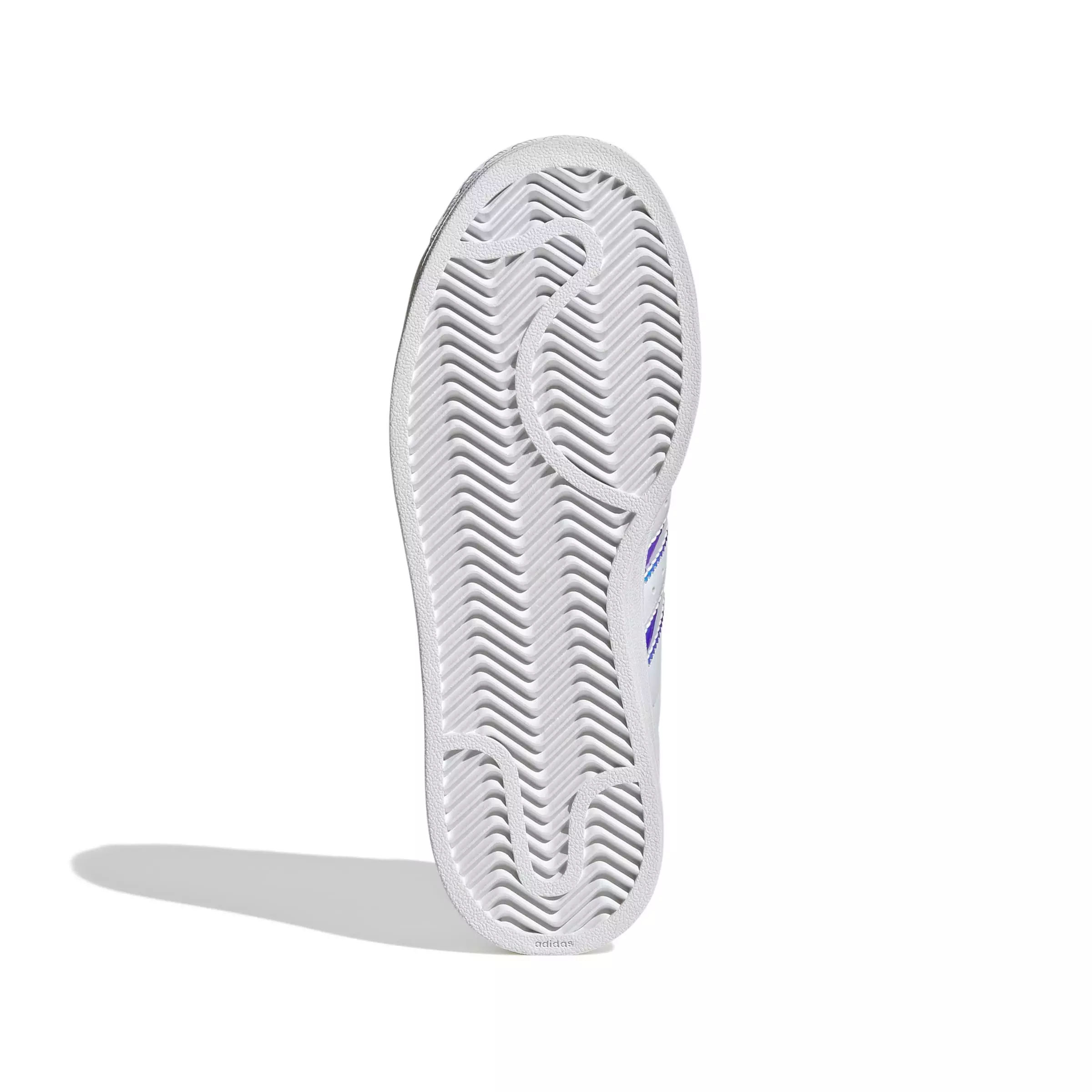 adidas Originals Superstar II "Ftwr White/Halo Blue" Grade School Girls' Shoe - WHITE/BLUE