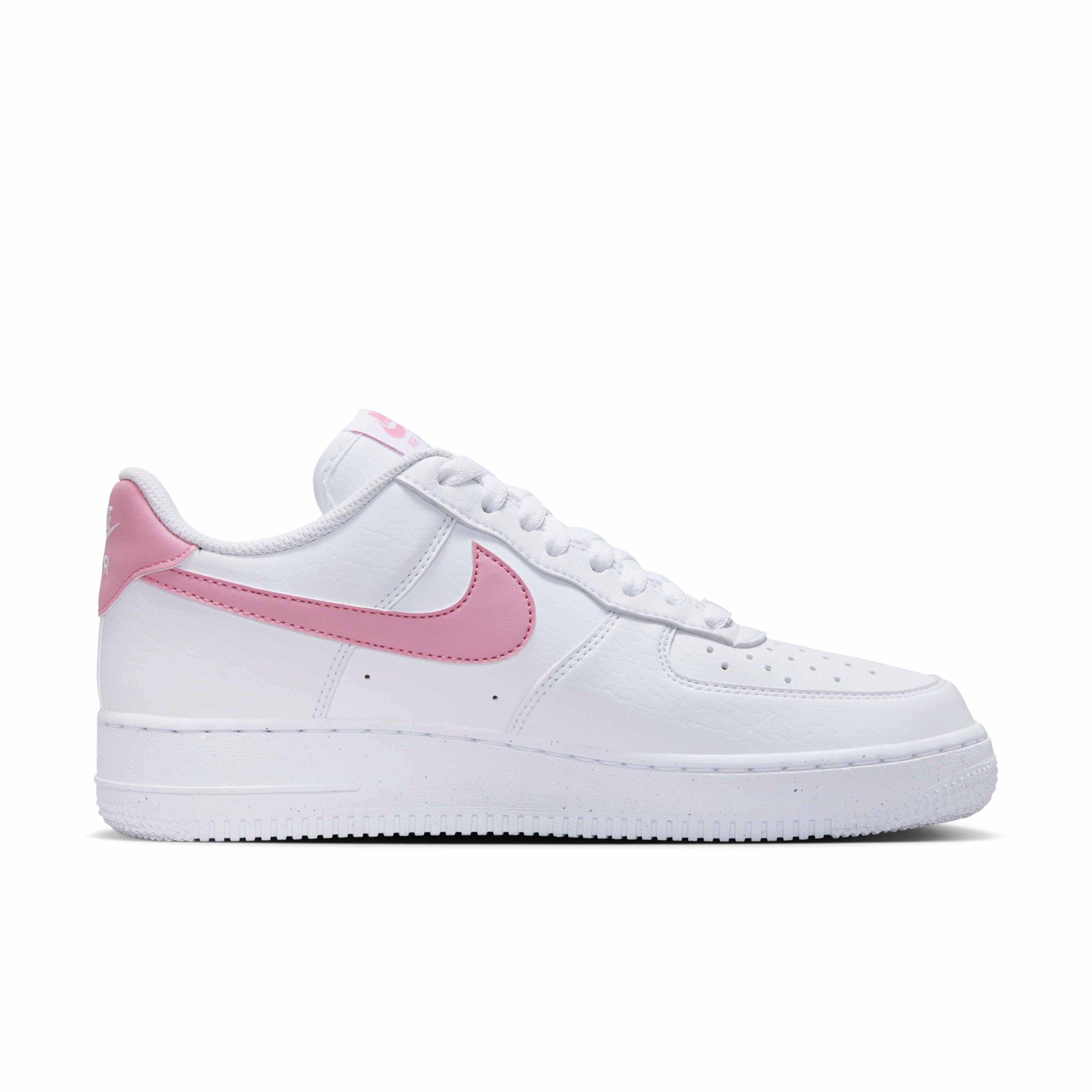 Nike Air Force 1 '07 Next Nature "White/Elemental Pink" Women's Shoe - WHITE/PINK Thumbnail View 1