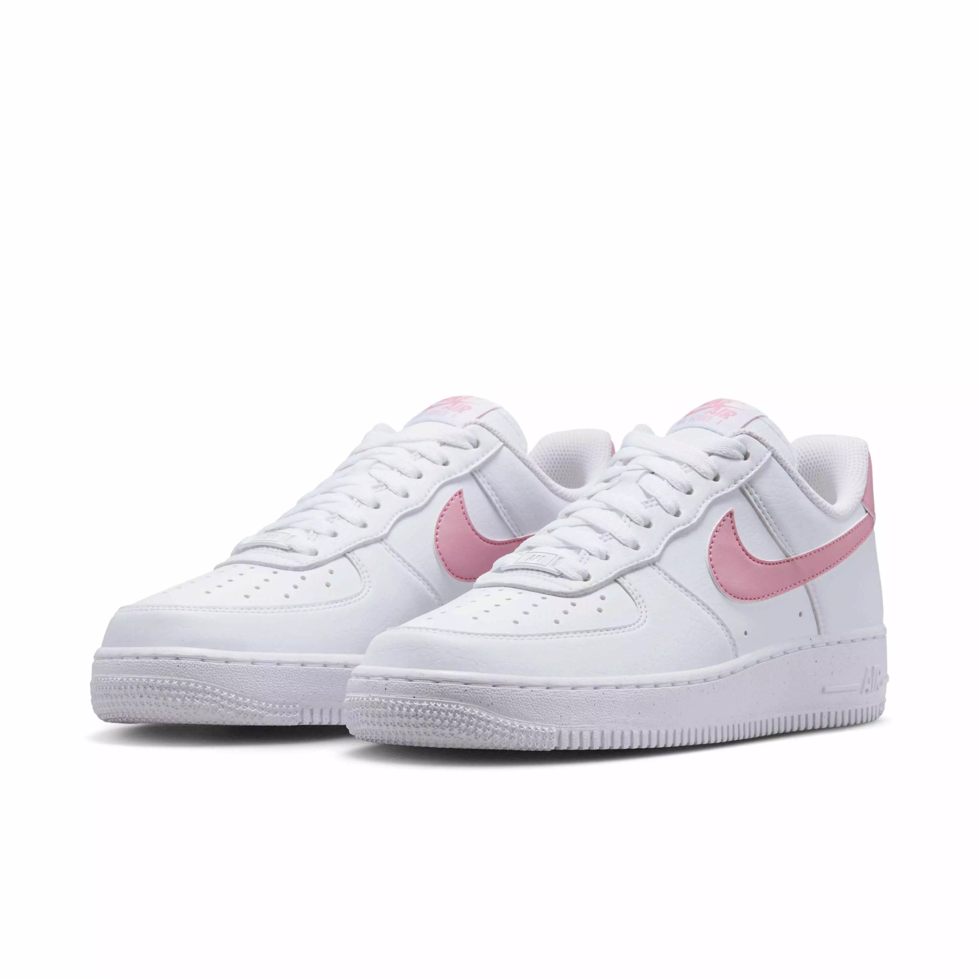 Nike Air Force 1 '07 Next Nature "White/Elemental Pink" Women's Shoe - WHITE/PINK