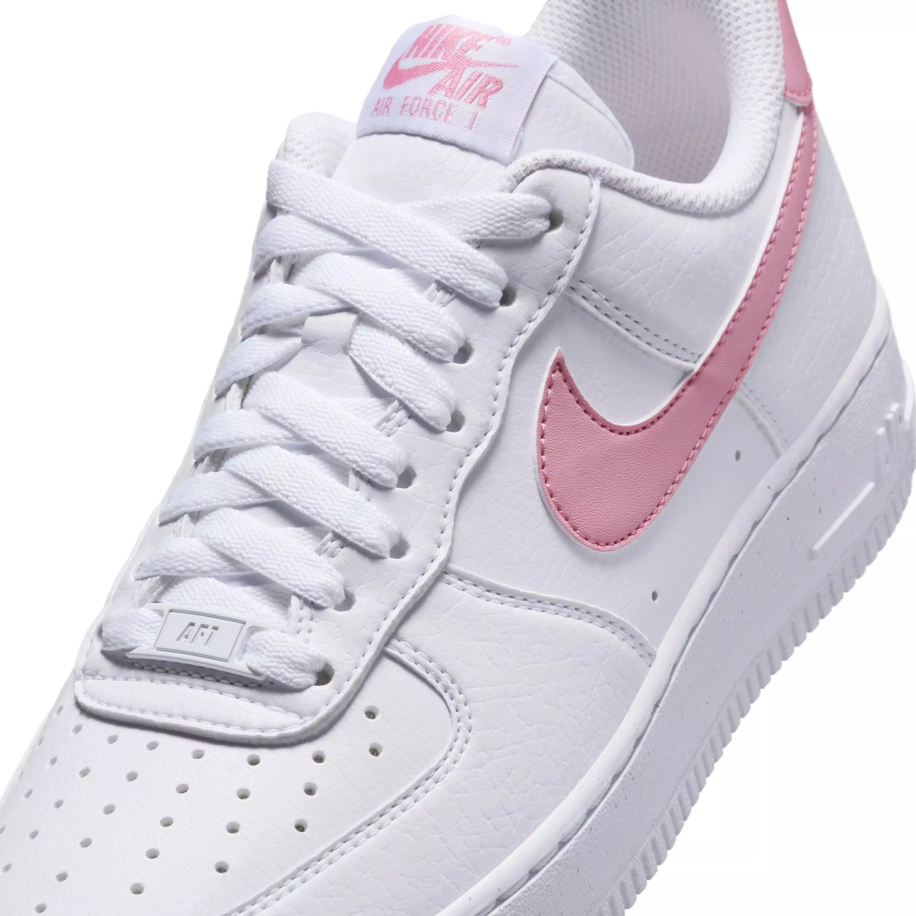 Nike Air Force 1 '07 Next Nature "White/Elemental Pink" Women's Shoe - WHITE/PINK