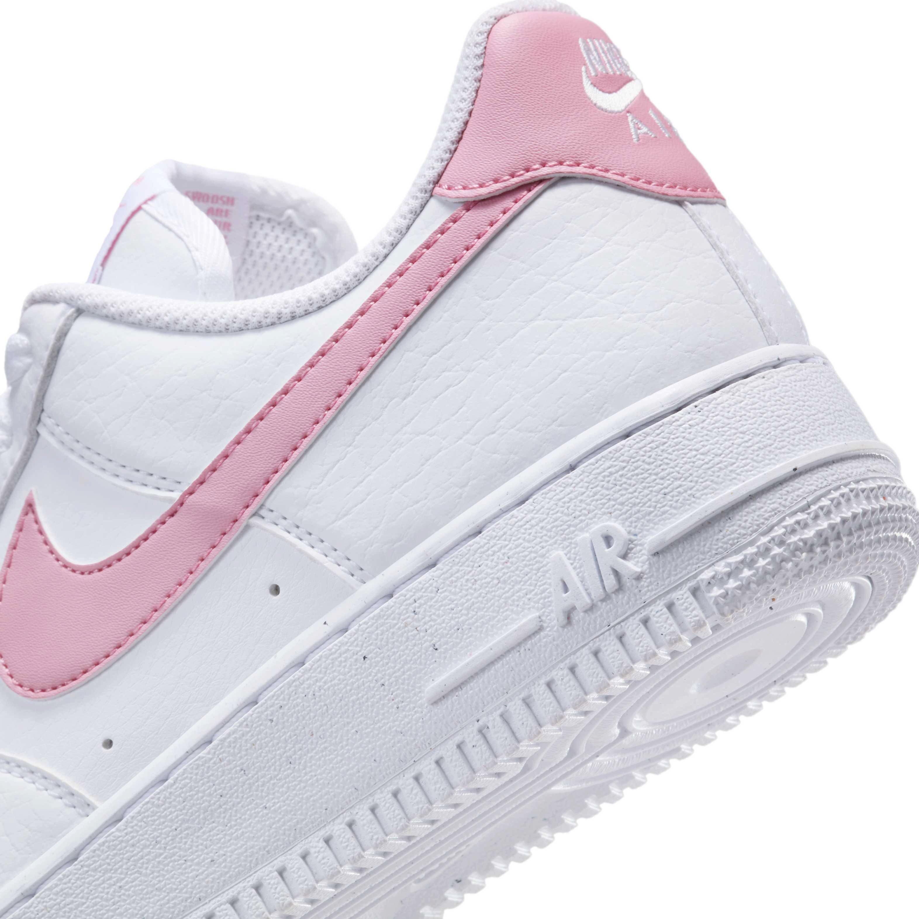 Nike Air Force 1 '07 Next Nature "White/Elemental Pink" Women's Shoe - WHITE/PINK Thumbnail View 8