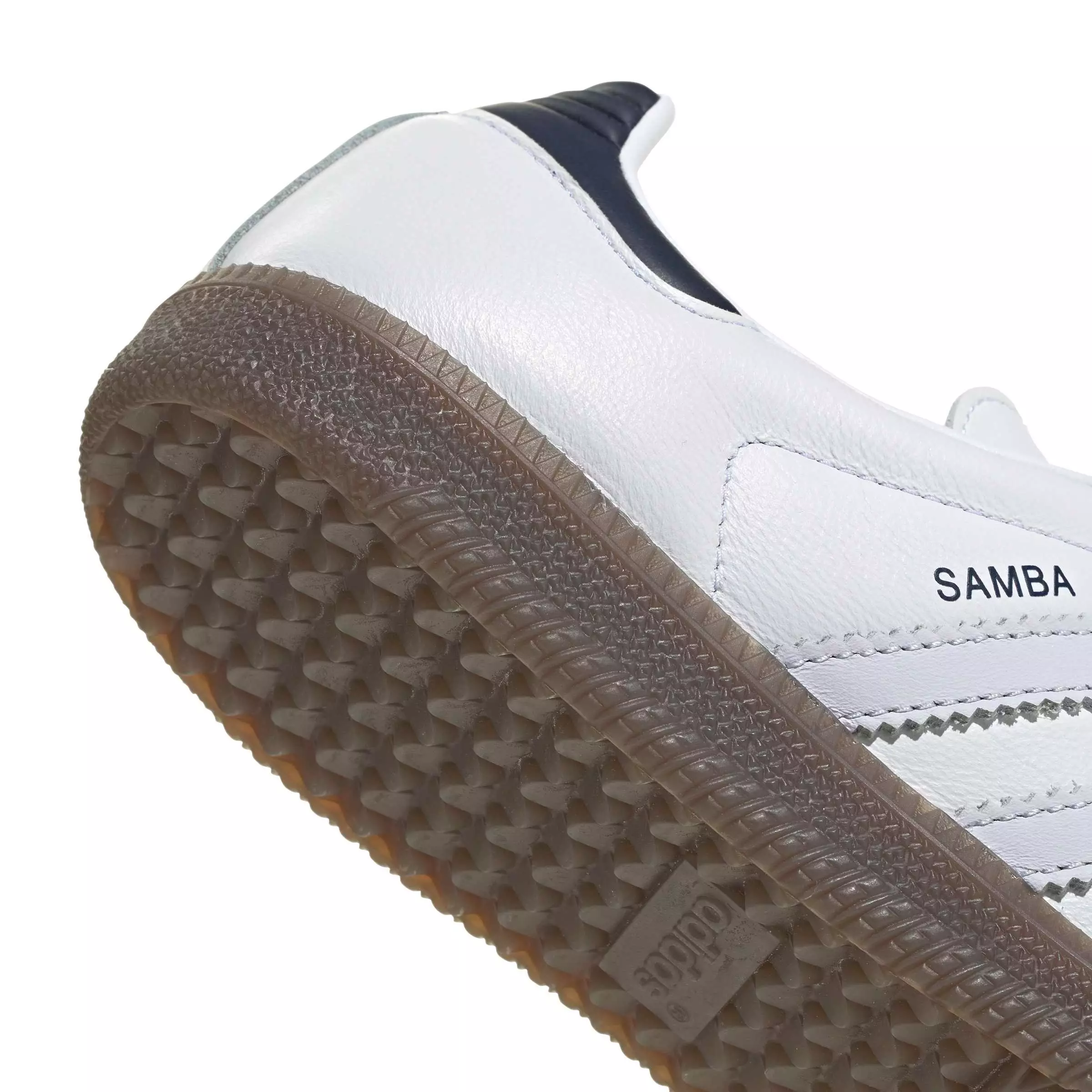 adidas Originals Samba OG "Ftwr White/Frozen Purple/Night Indigo" Women's Shoe - WHITE/PURPLE/INDIGO