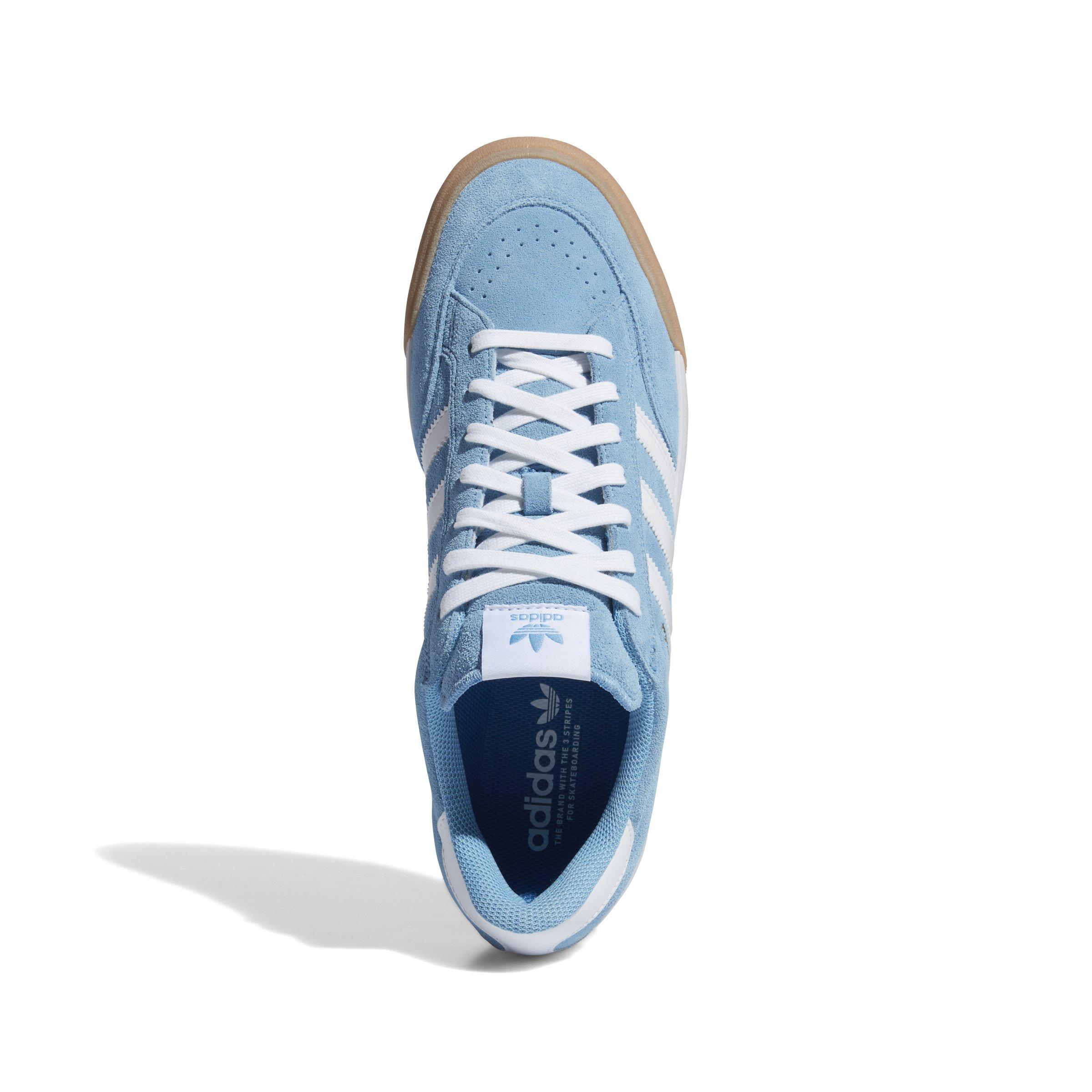adidas Nora "Light Blue/Ftwr White/Gum 3" Unisex Skateboarding Shoe - LT BLUE/WHITE/GUM Thumbnail View 5