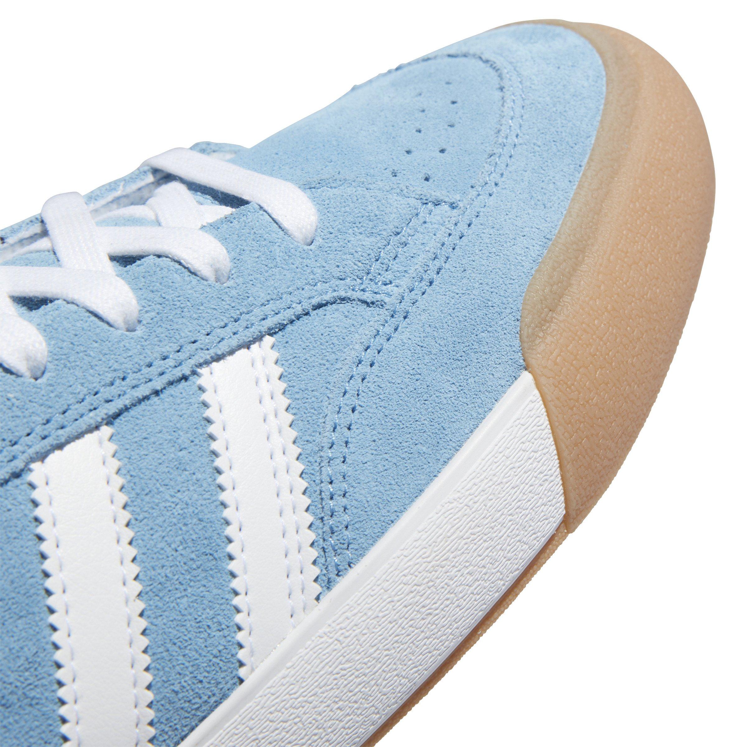 adidas Nora "Light Blue/Ftwr White/Gum 3" Unisex Skateboarding Shoe - LT BLUE/WHITE/GUM Thumbnail View 8