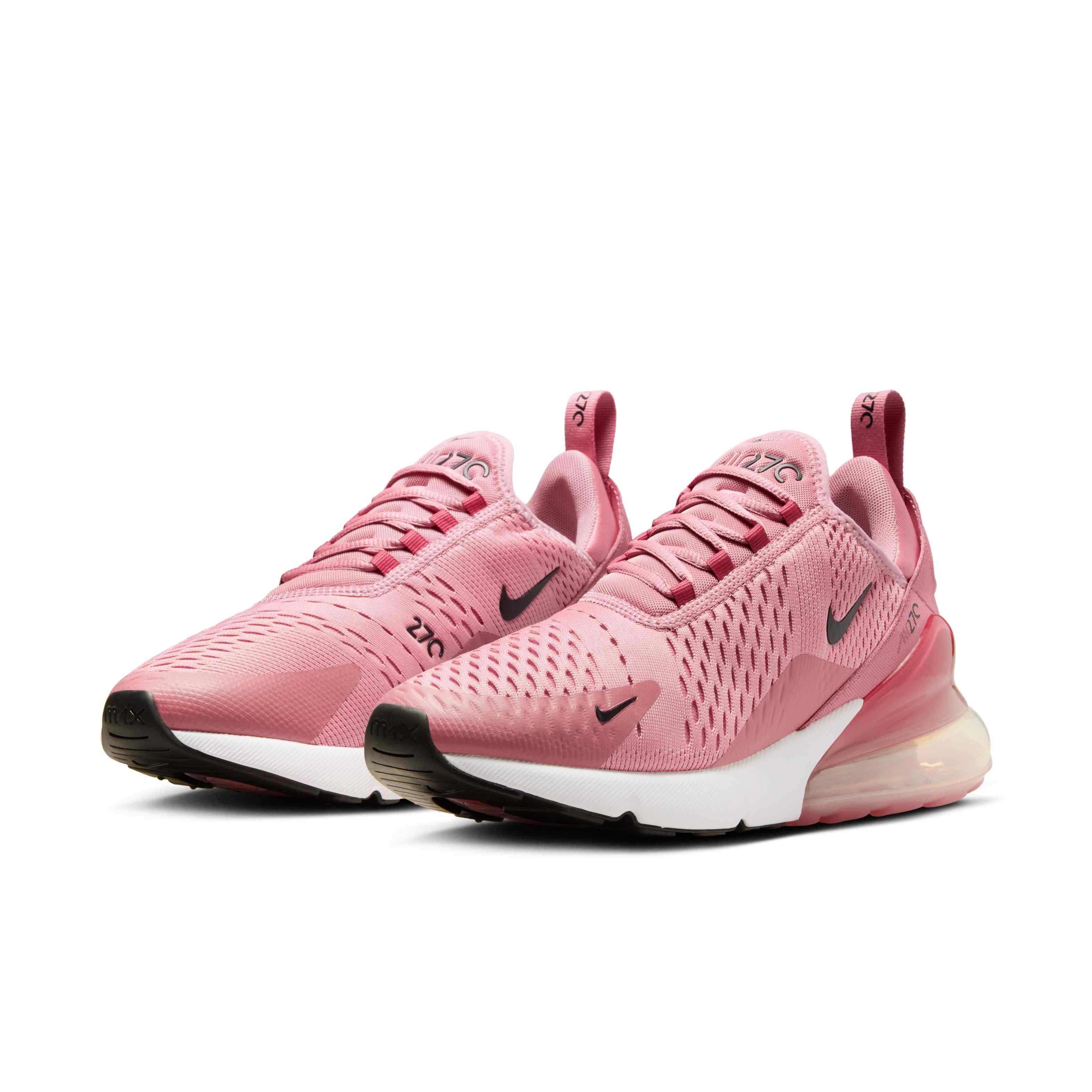Nike Air Max 270 "Elemental Pink/Desert Berry/White/Black" Women's Shoe - PINK/BERRY/WHITE/BLACK Thumbnail View 3
