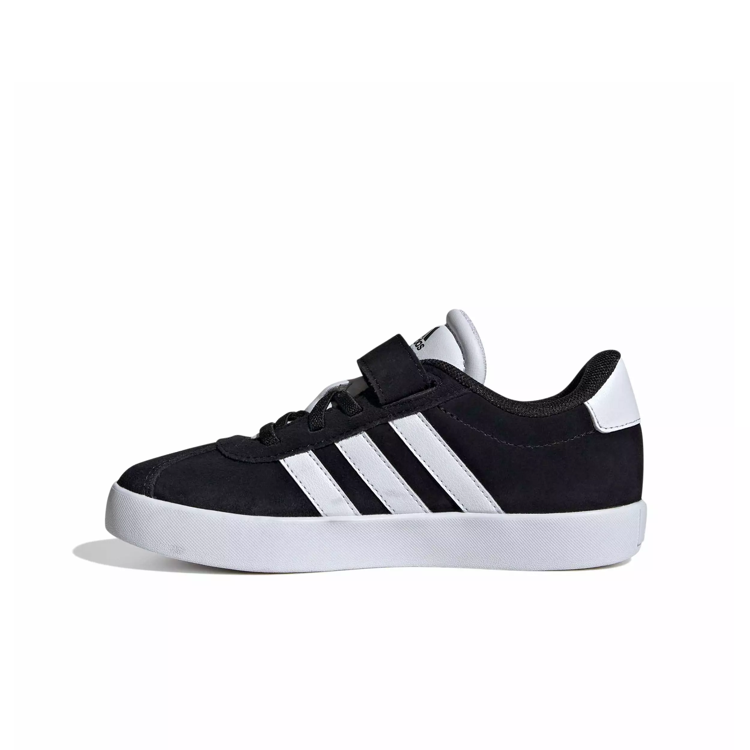 adidas VL Court 3.0 "Core Black/Cloud White/Core Black" Preschool Boys' Shoe - BLACK/WHITE/BLACK