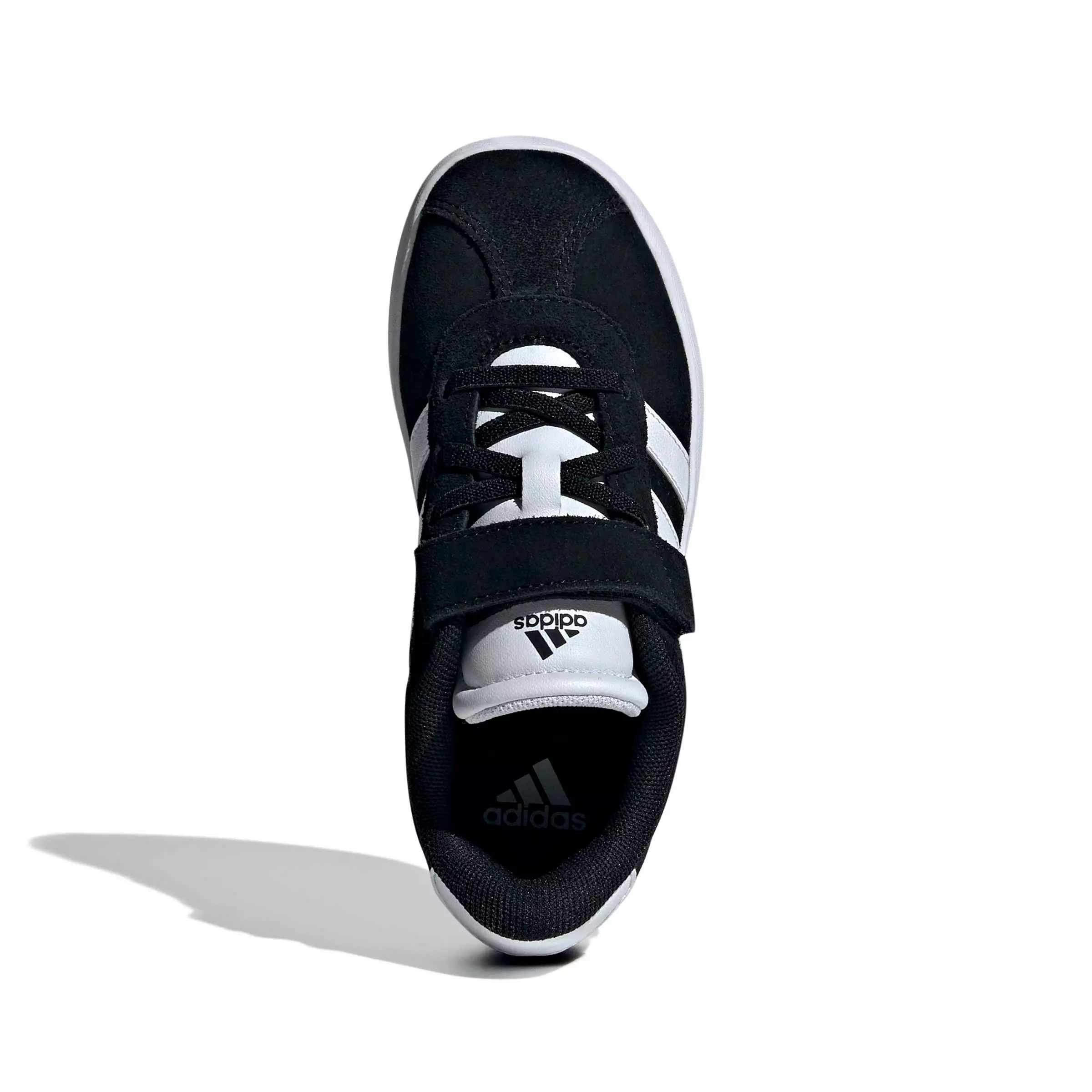 adidas VL Court 3.0 "Core Black/Cloud White/Core Black" Preschool Boys' Shoe - BLACK/WHITE/BLACK