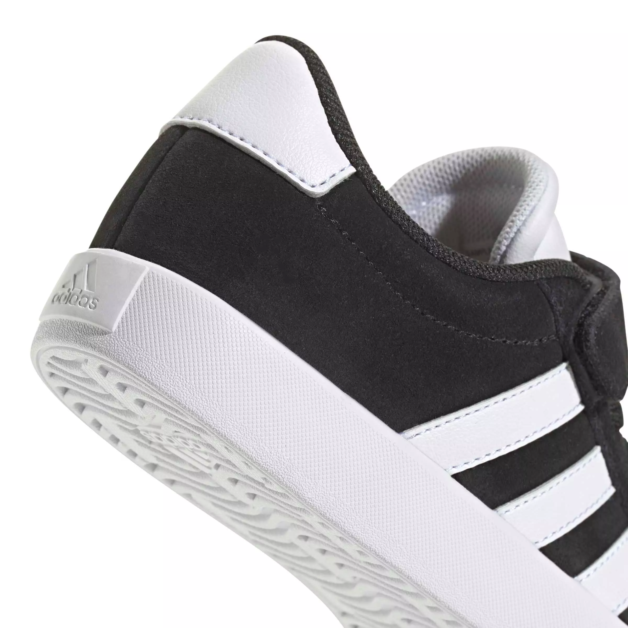 adidas VL Court 3.0 "Core Black/Cloud White/Core Black" Preschool Boys' Shoe - BLACK/WHITE/BLACK