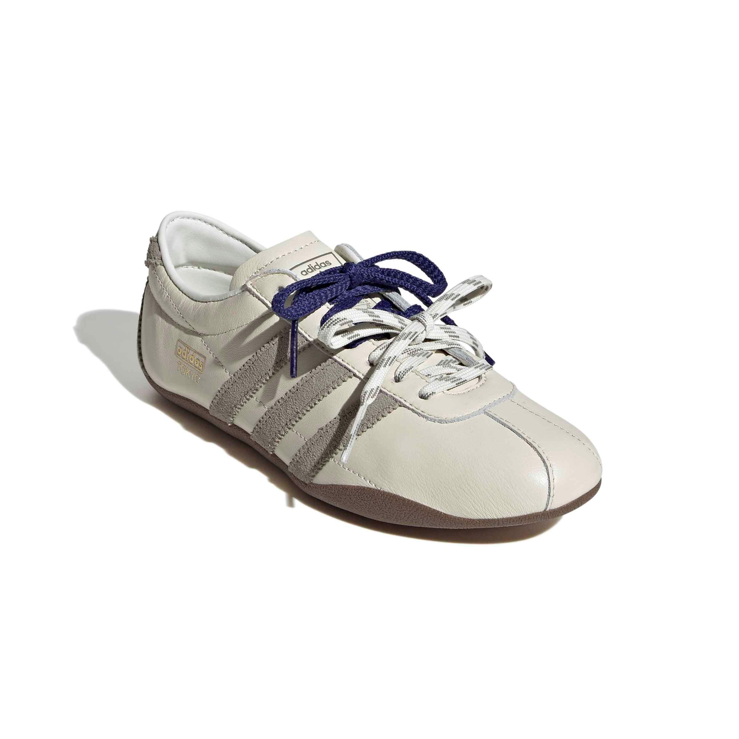 adidas Originals Tokyo "Off White/Silver Pebble/Gum 5" Women's Shoe - OFF WHITE/SILVER/GUM