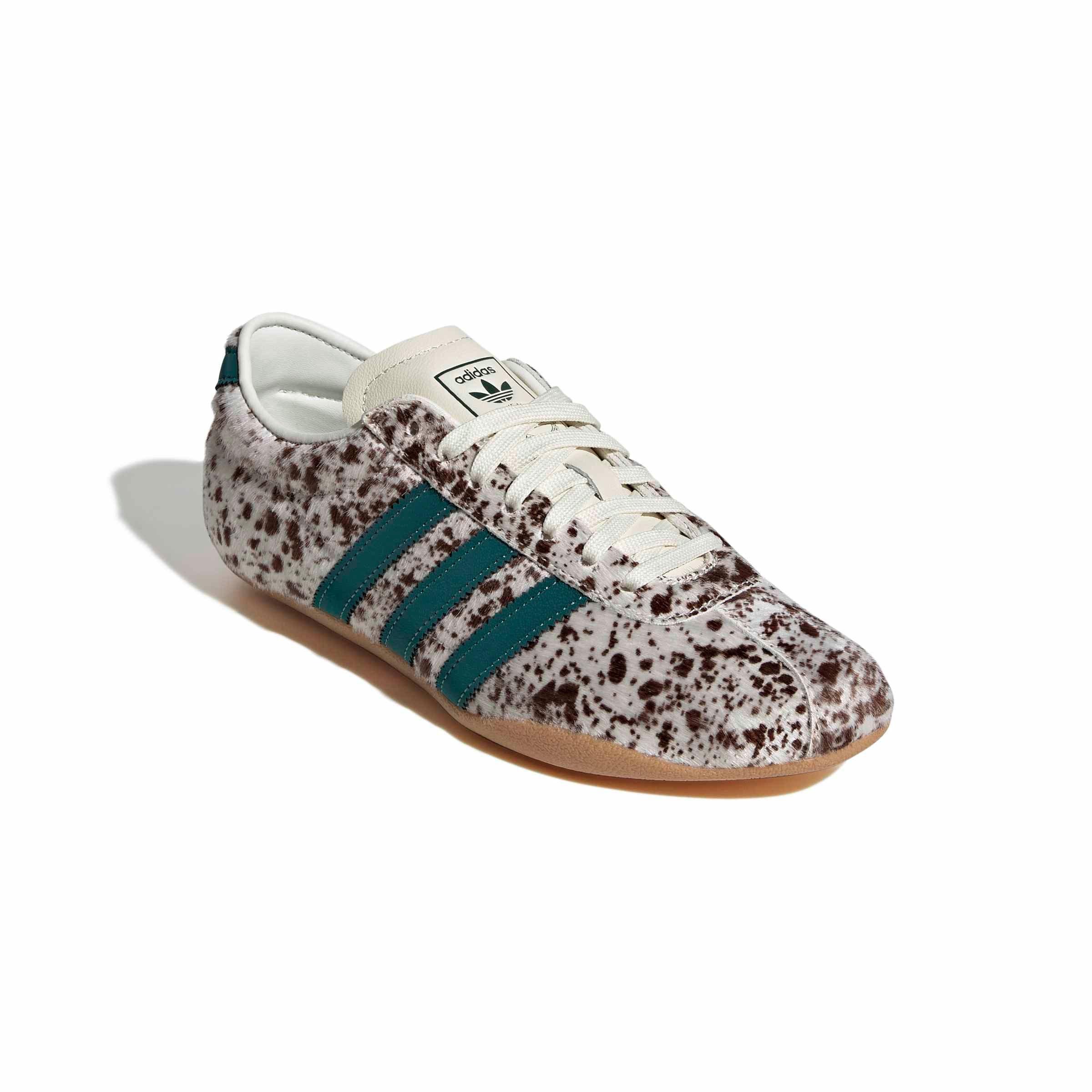 adidas Originals Tokyo "Off White/Rich Green/Dark Brown" Women's Shoe - OFF WHITE/GREEN/DK BROWN